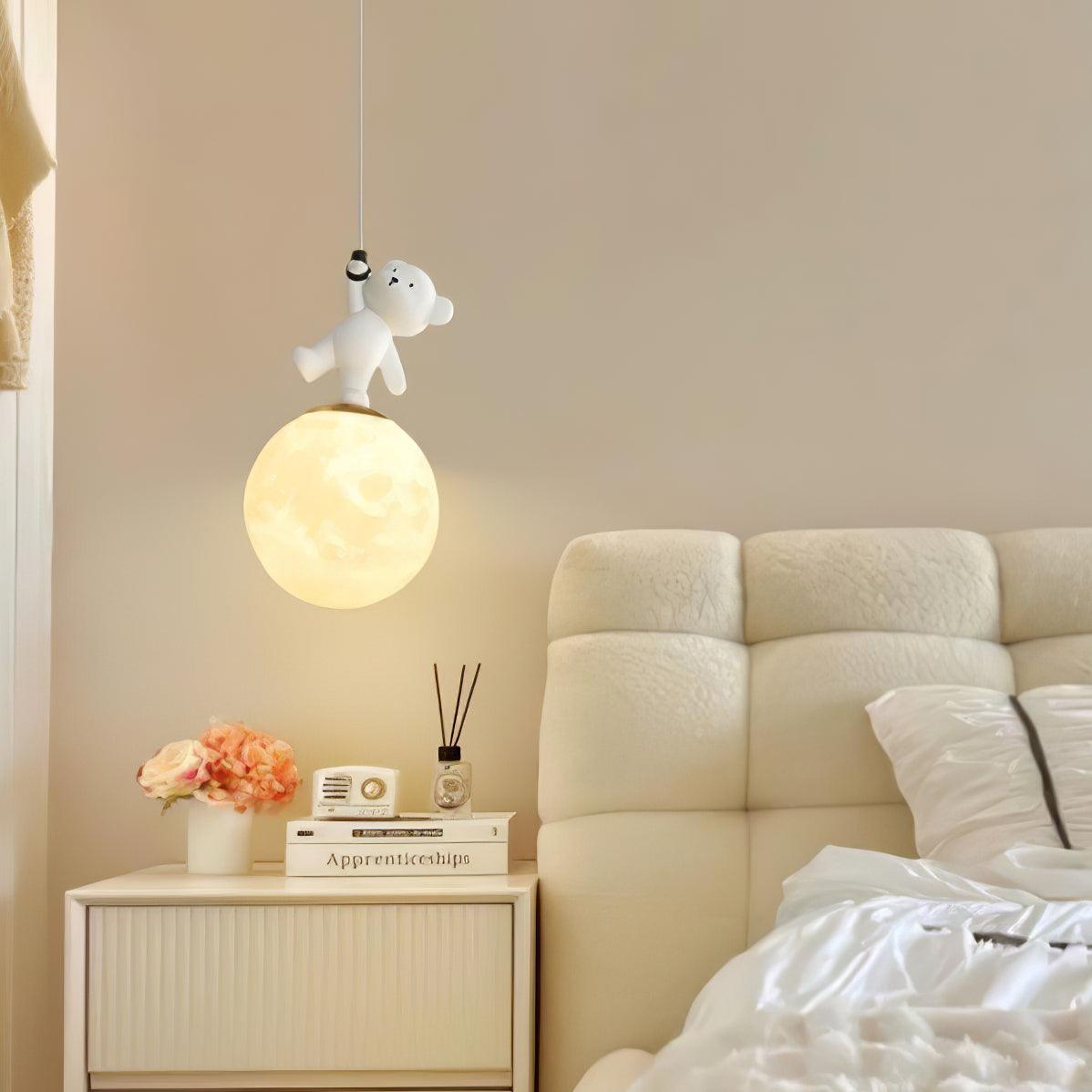 Animal And Moon Pendant Light - Blowlighting