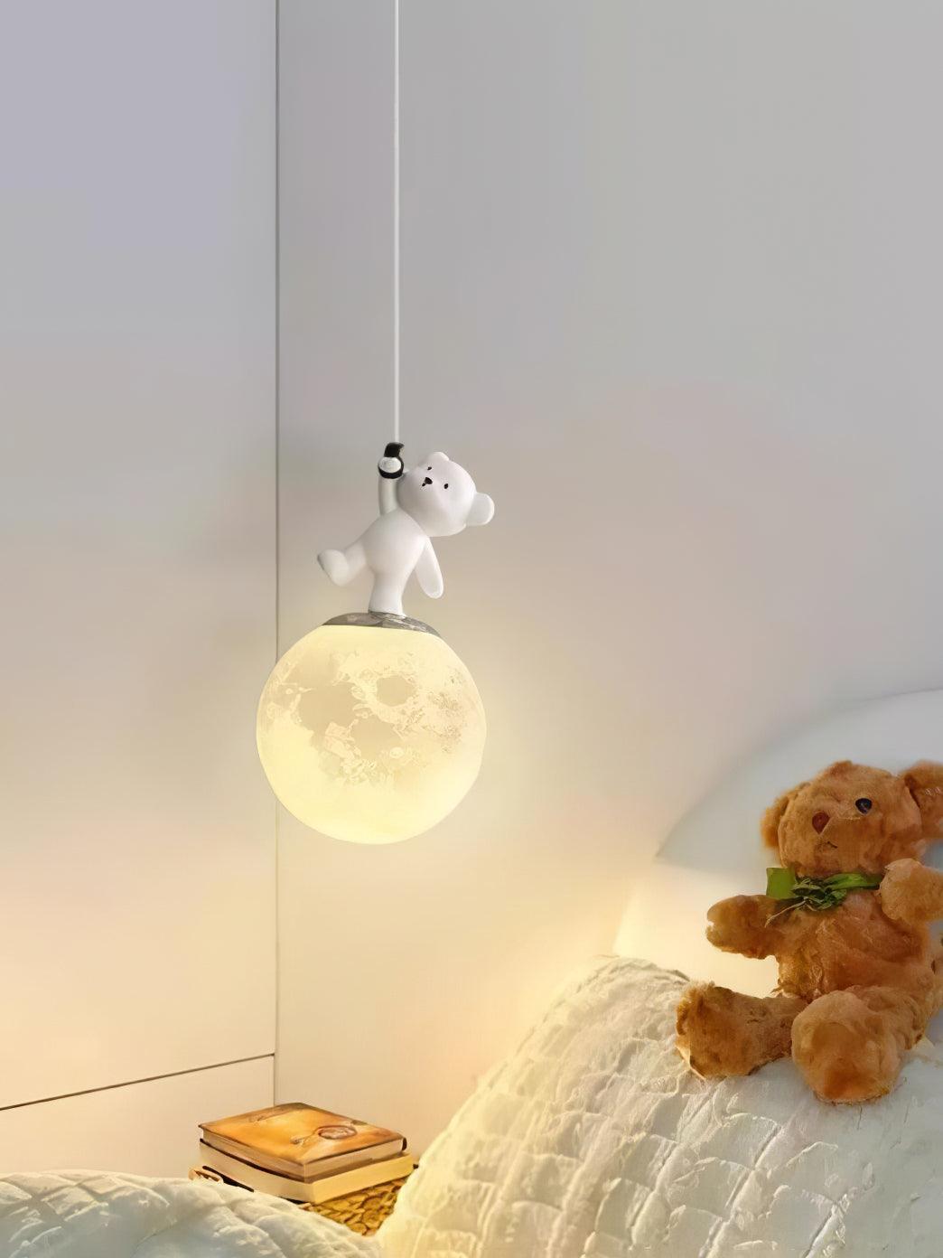 Animal And Moon Pendant Light - Blowlighting