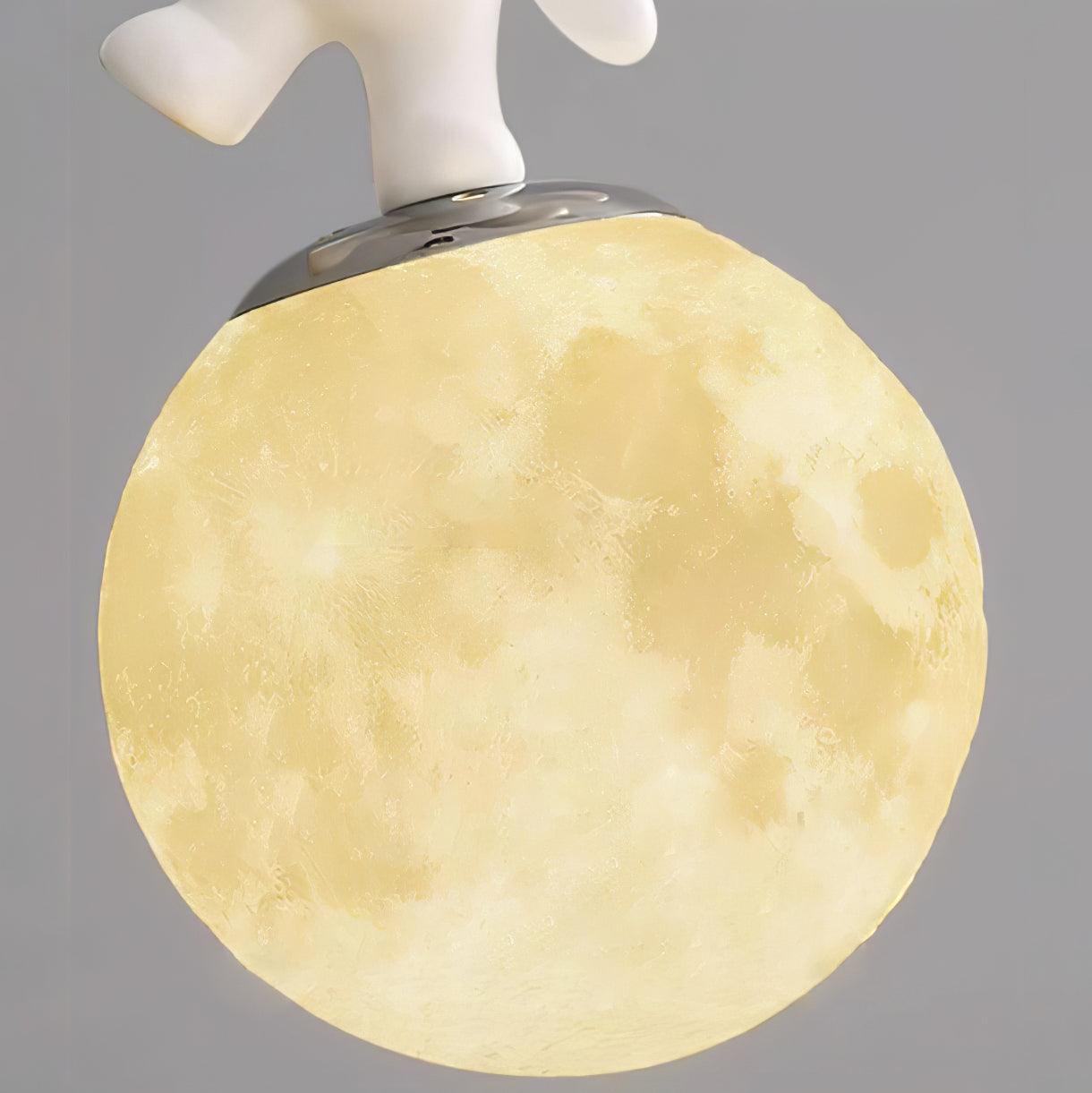Animal And Moon Pendant Light - Blowlighting