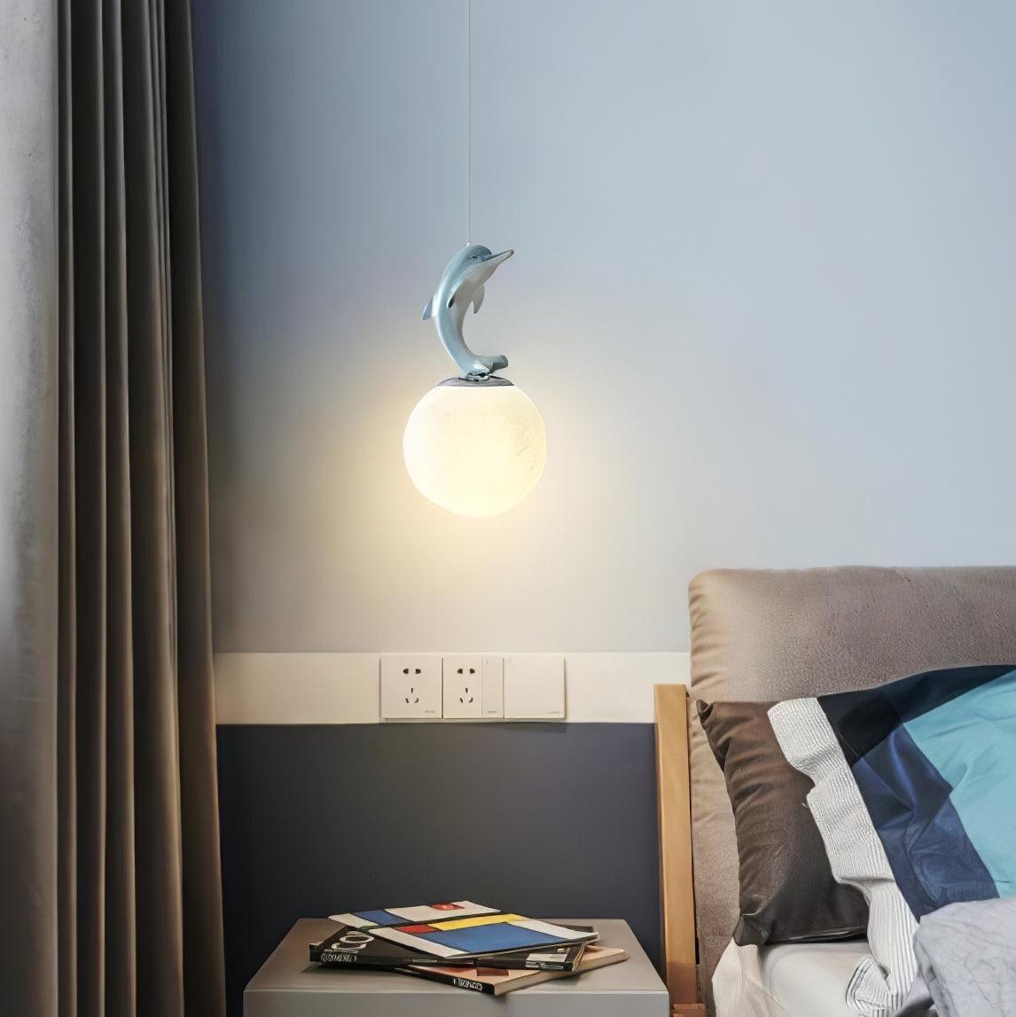 Animal And Moon Pendant Light - Blowlighting