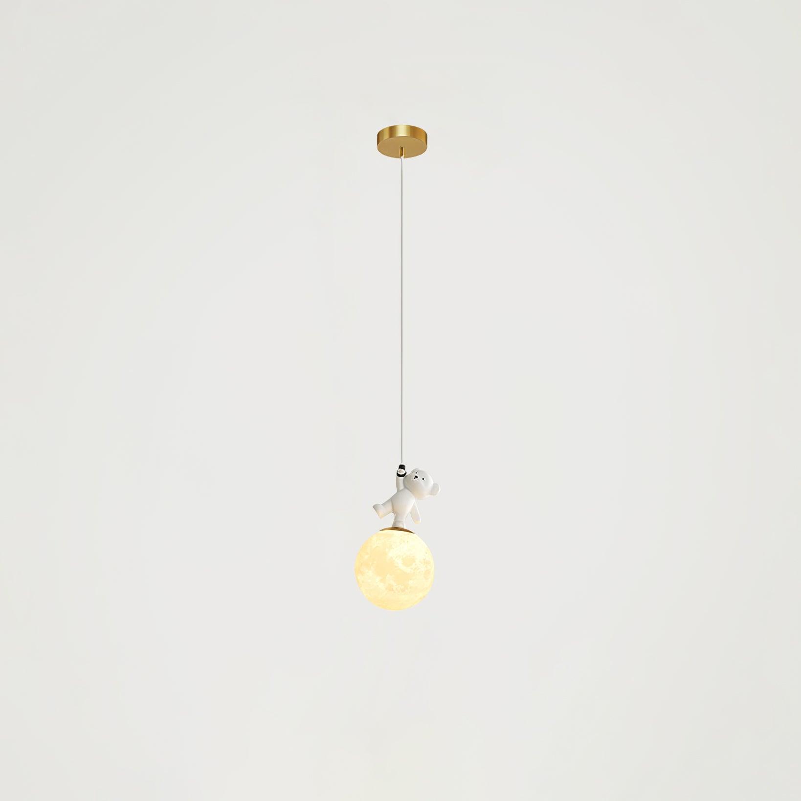 Animal And Moon Pendant Light - Blowlighting