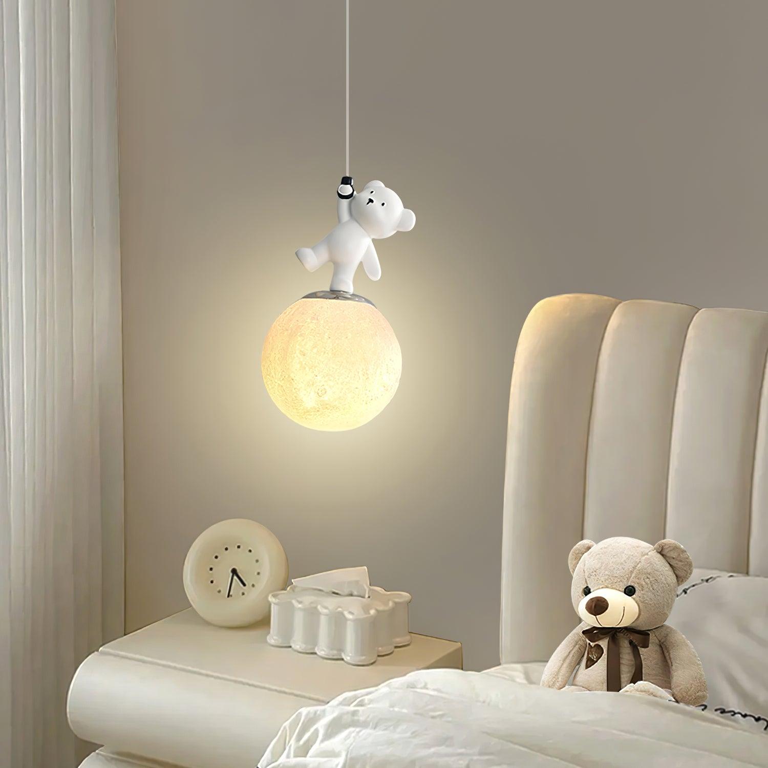 Animal And Moon Pendant Light - Blowlighting