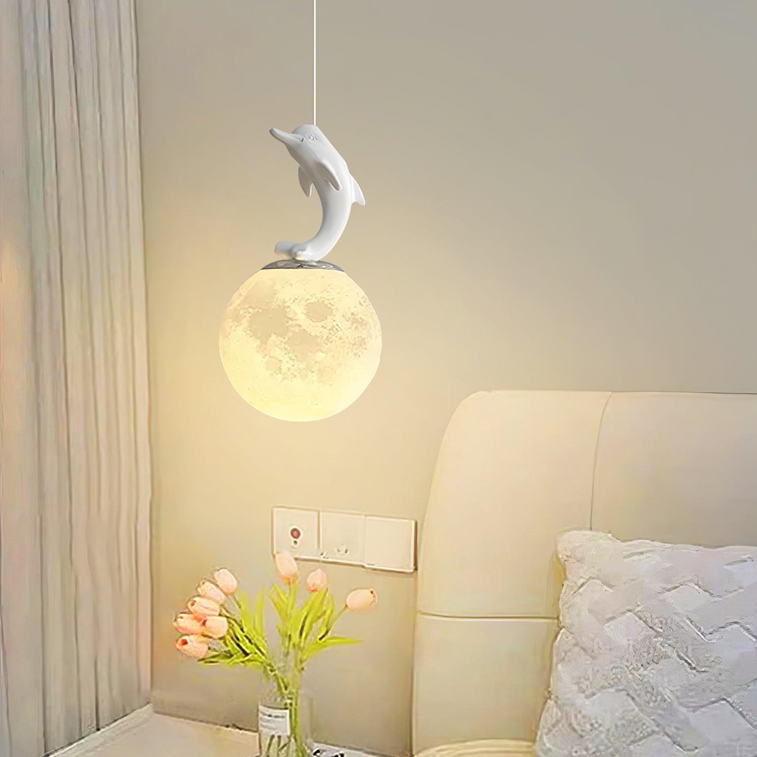 Animal And Moon Pendant Light - Blowlighting