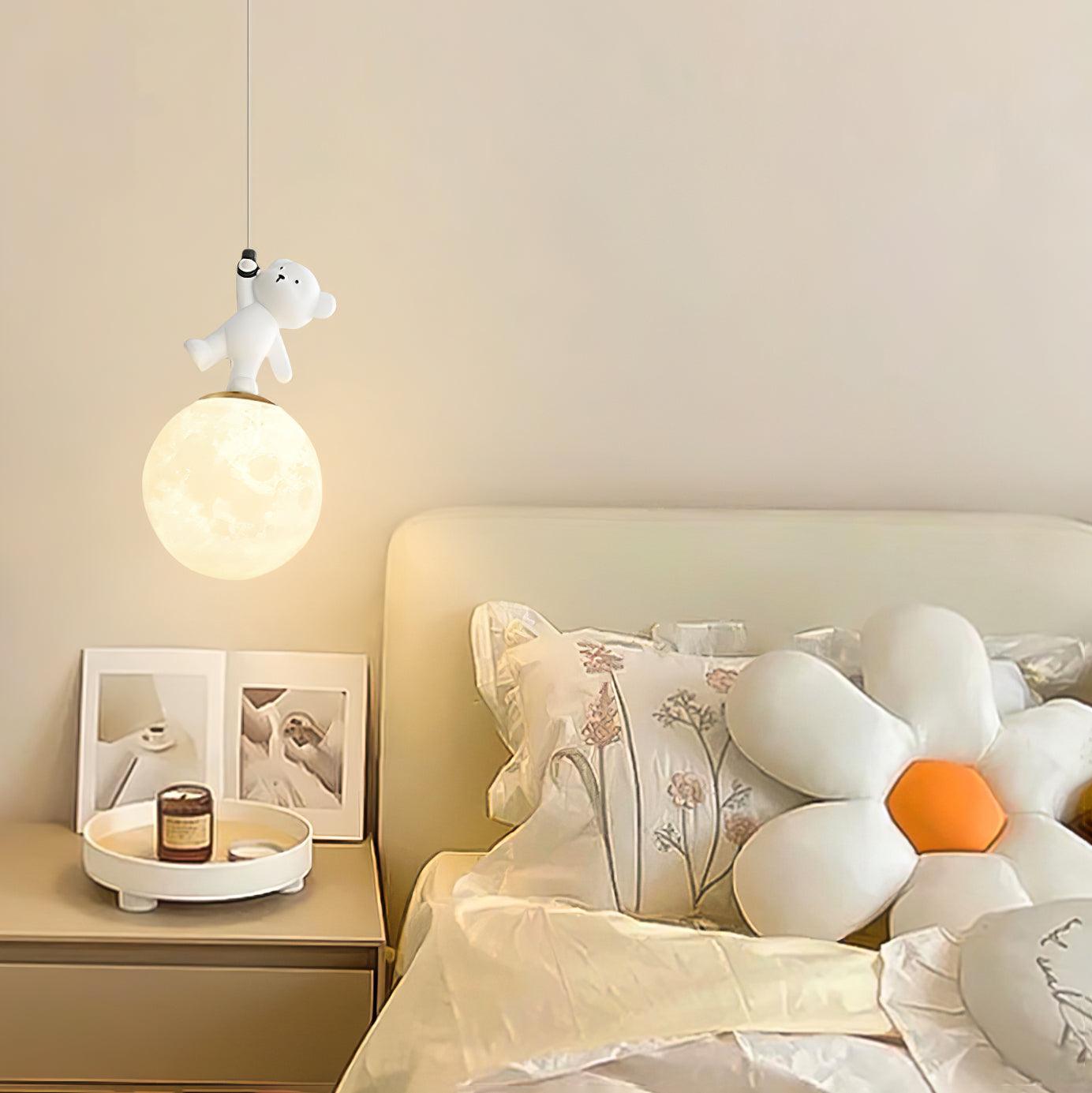 Animal And Moon Pendant Light - Blowlighting