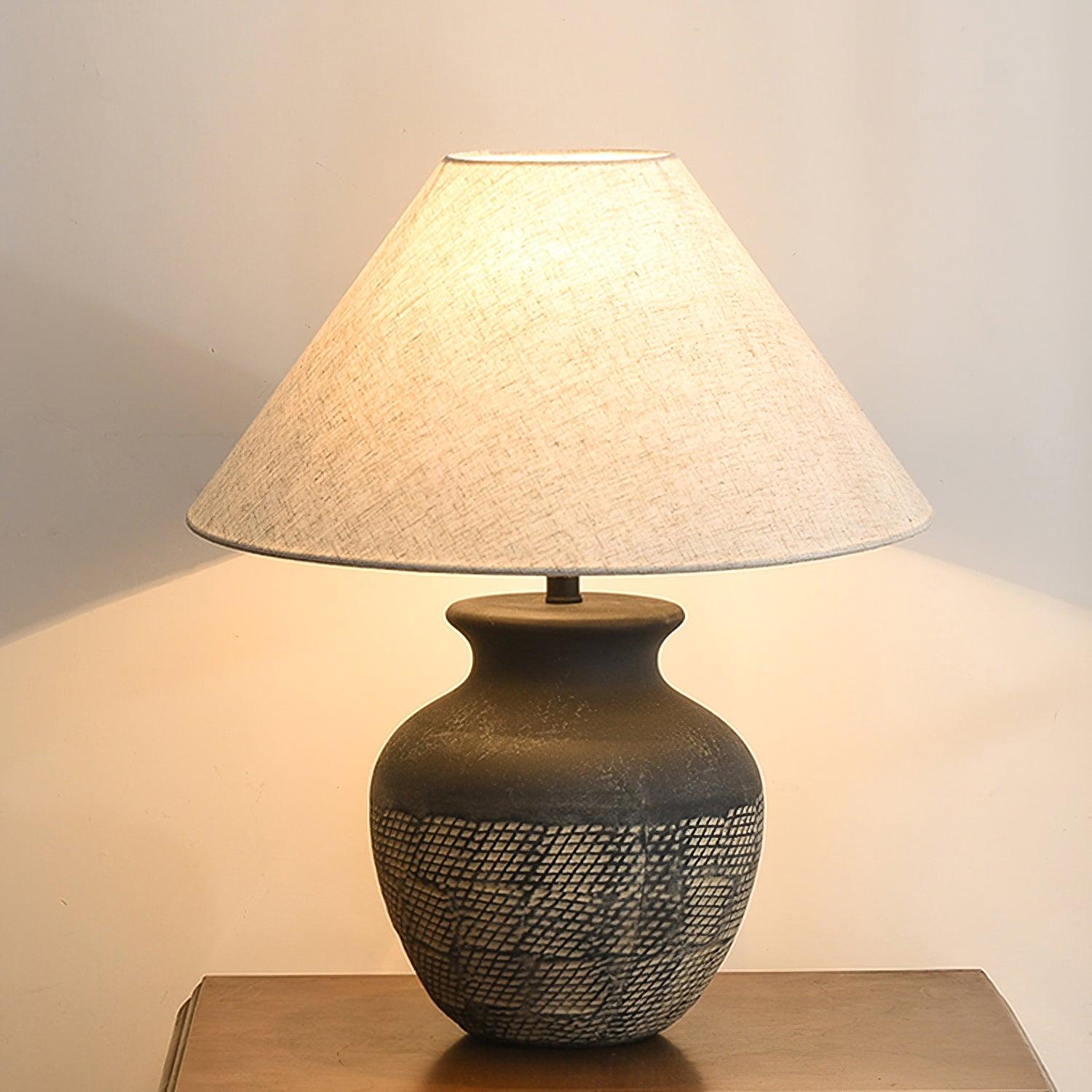 Ansel Ceramic Table Lamp - Blowlighting