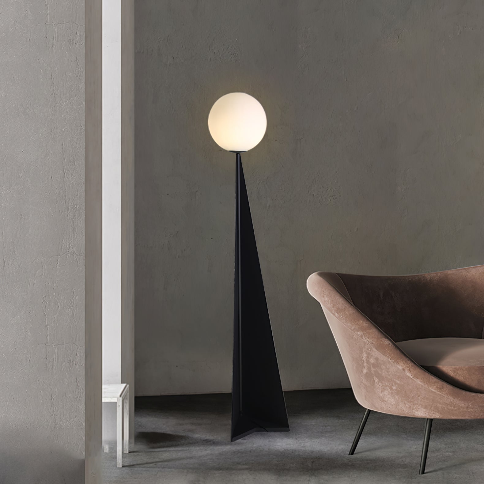 Apex Sphere Floor Lamp - Blowlighting