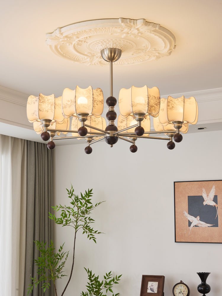 Arboris Floral Chandelier - Blowlighting