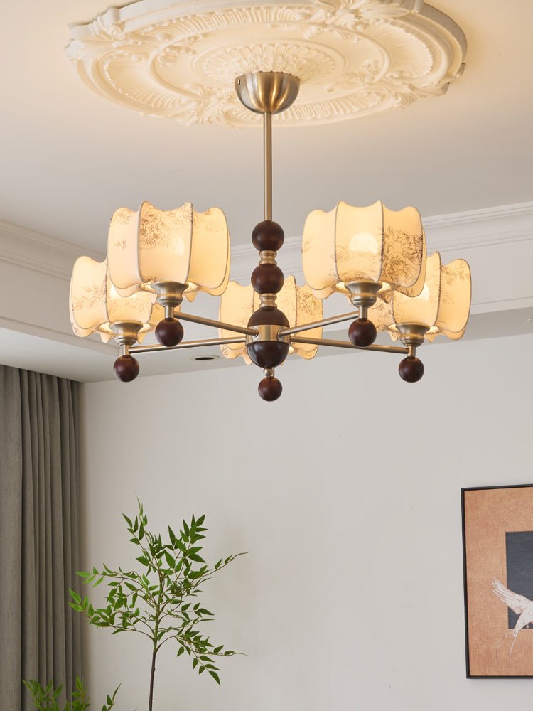 Arboris Floral Chandelier - Blowlighting