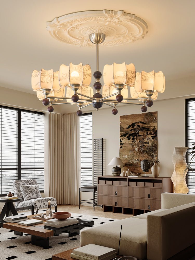 Arboris Floral Chandelier - Blowlighting