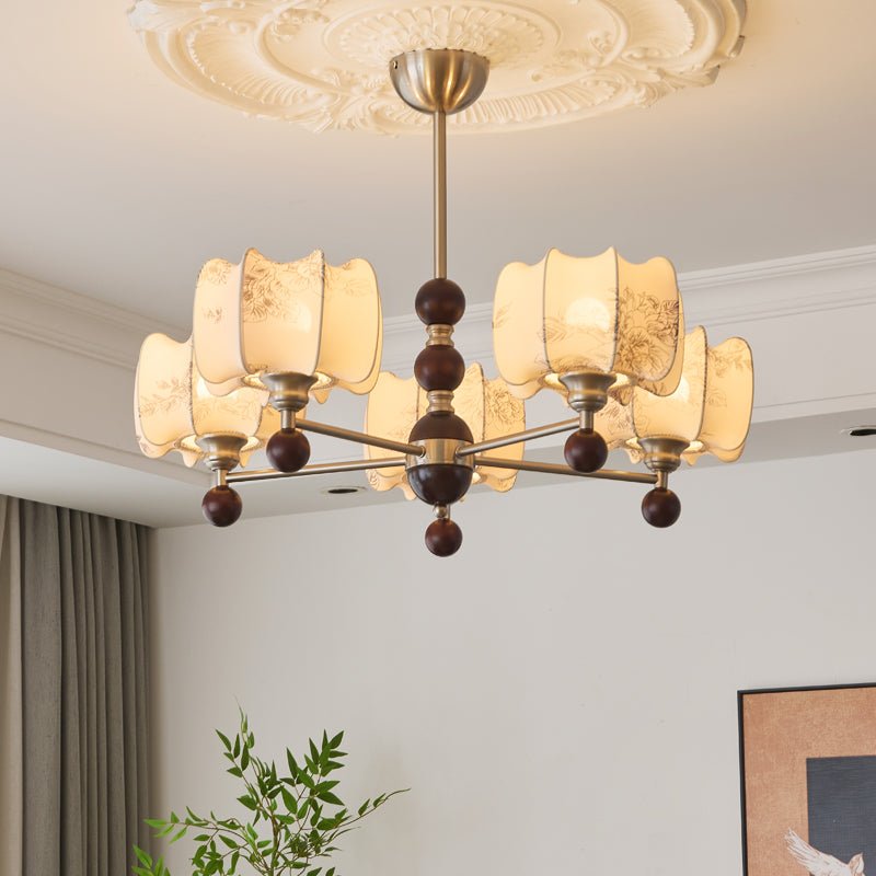 Arboris Floral Chandelier - Blowlighting