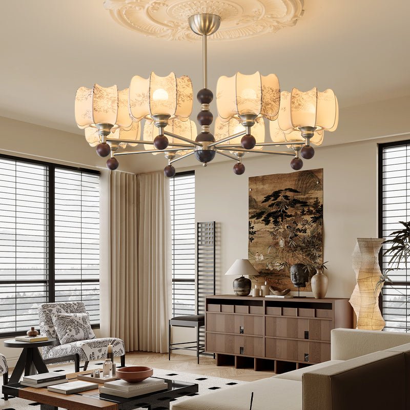 Arboris Floral Chandelier - Blowlighting