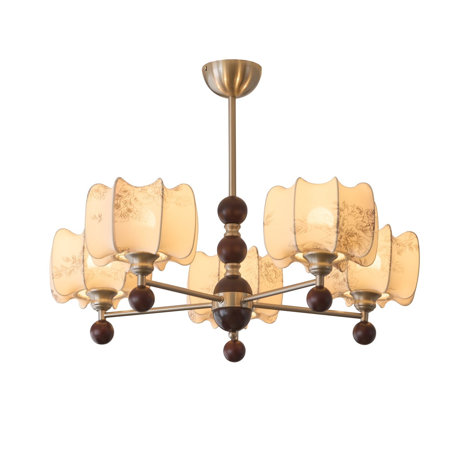 Arboris Floral Chandelier - Blowlighting