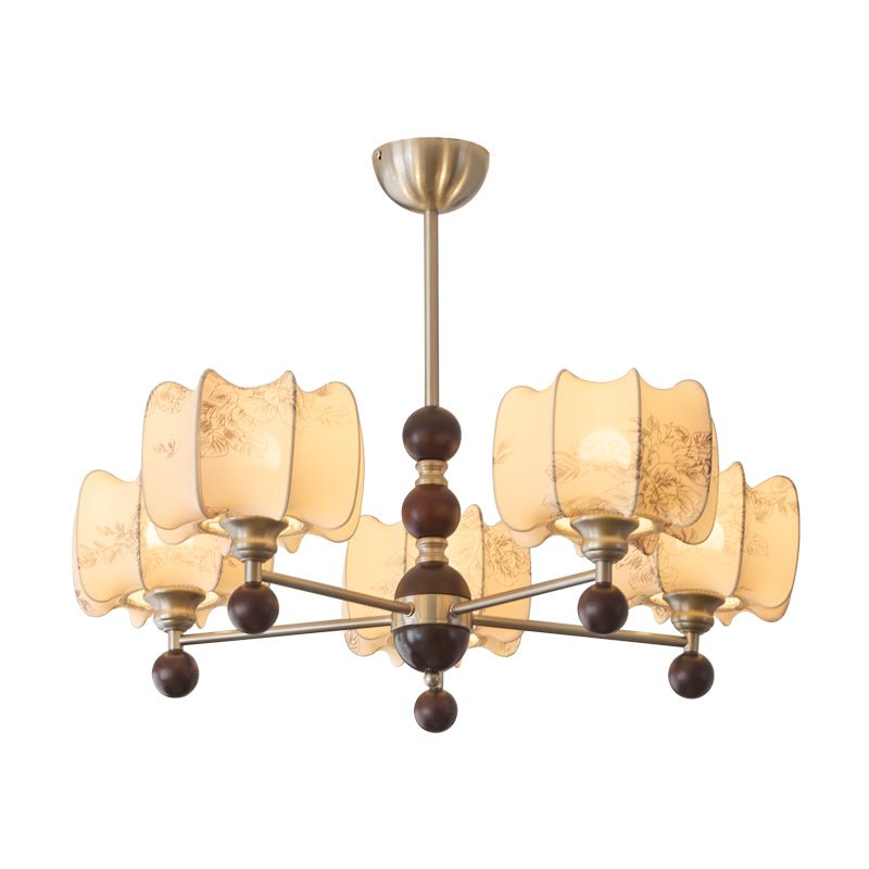 Arboris Floral Chandelier - Blowlighting