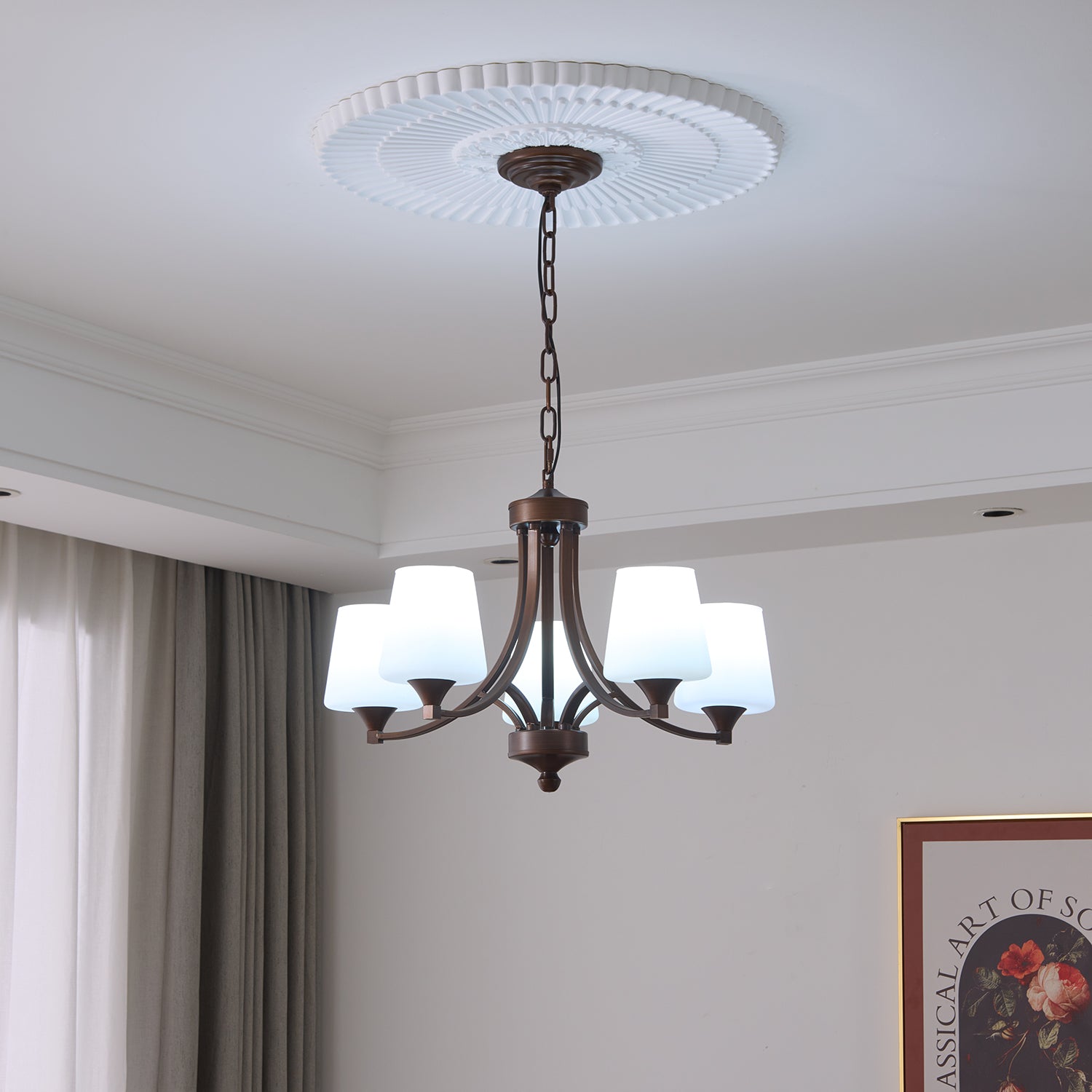 Ardena Classic Chandelier - Blowlighting
