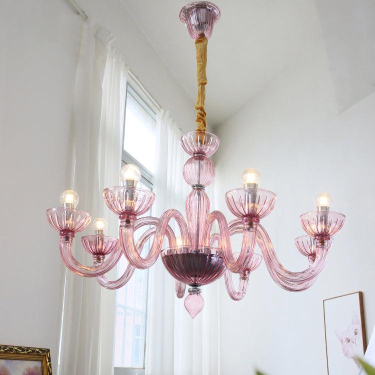 Ares Murano Glass Chandelier - Blowlighting