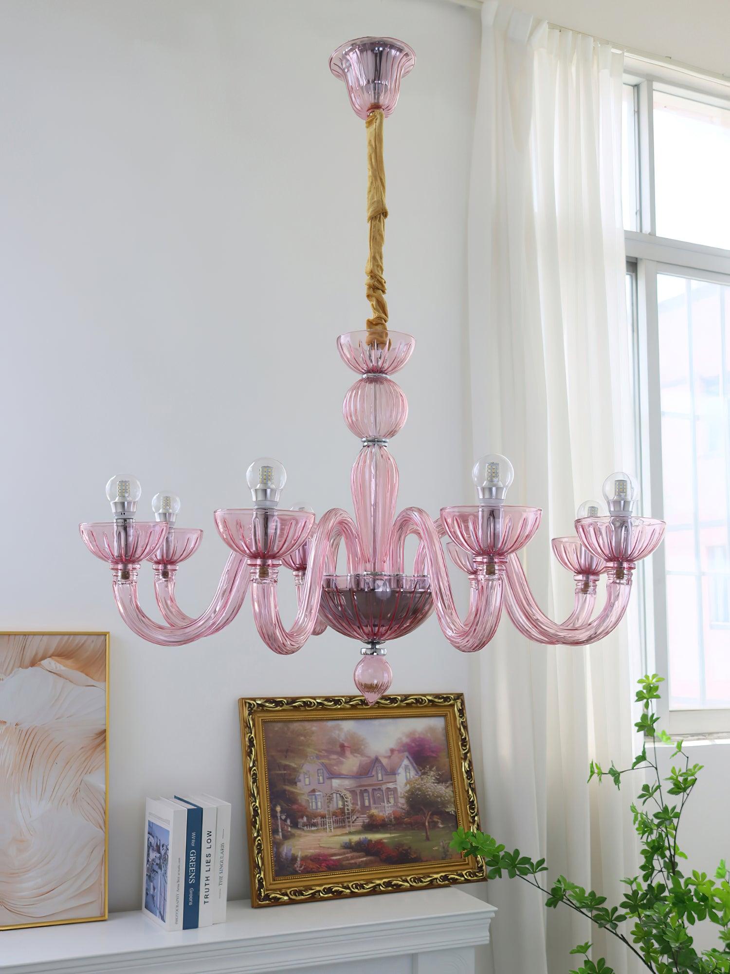 Ares Murano Glass Chandelier - Blowlighting