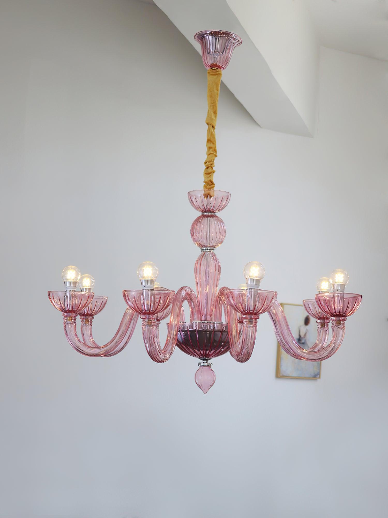 Ares Murano Glass Chandelier - Blowlighting