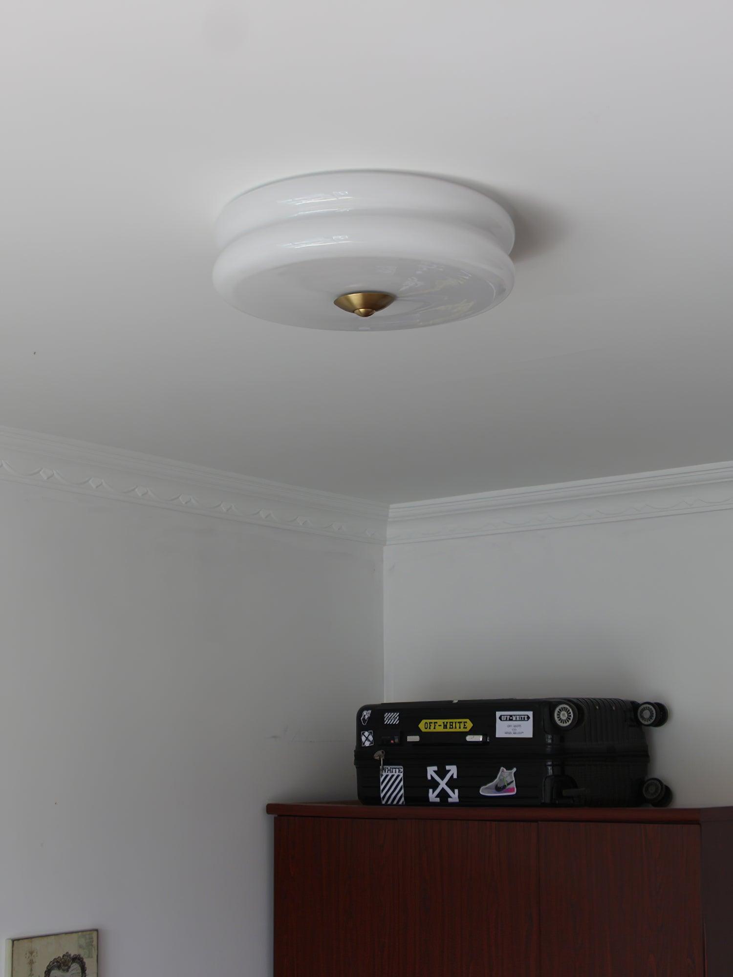 Art Deco Vintage Ceiling Light - Blowlighting