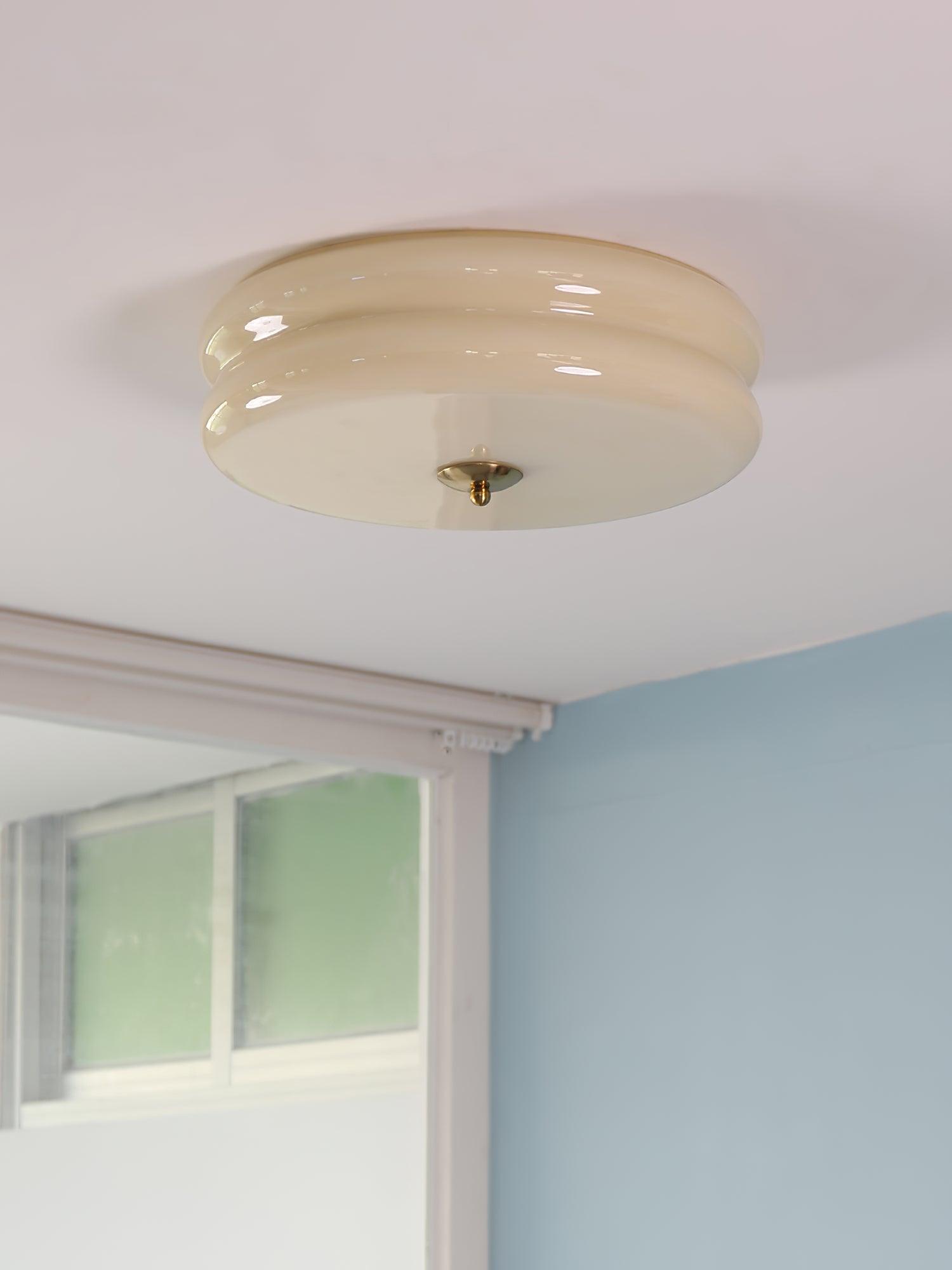 Art Deco Vintage Ceiling Light - Blowlighting