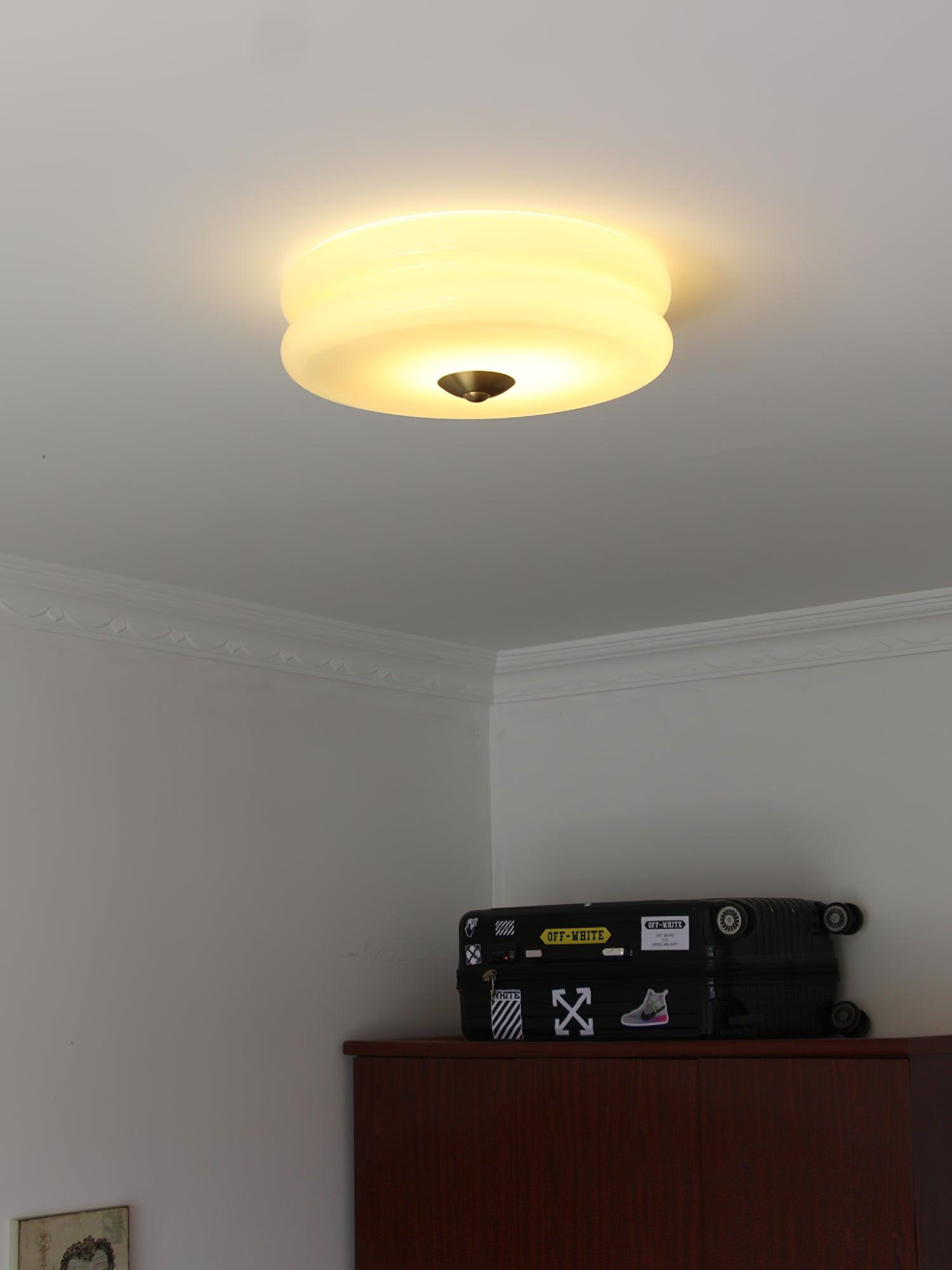 Art Deco Vintage Ceiling Light - Blowlighting