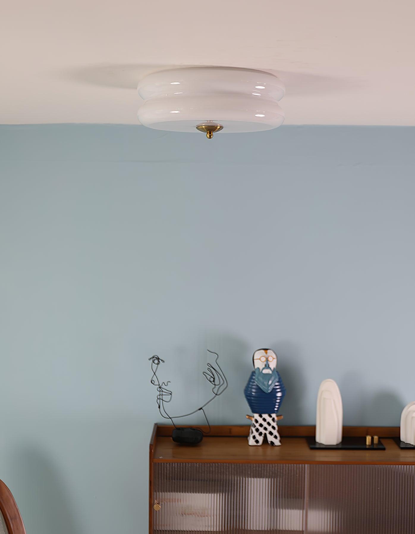 Art Deco Vintage Ceiling Light - Blowlighting