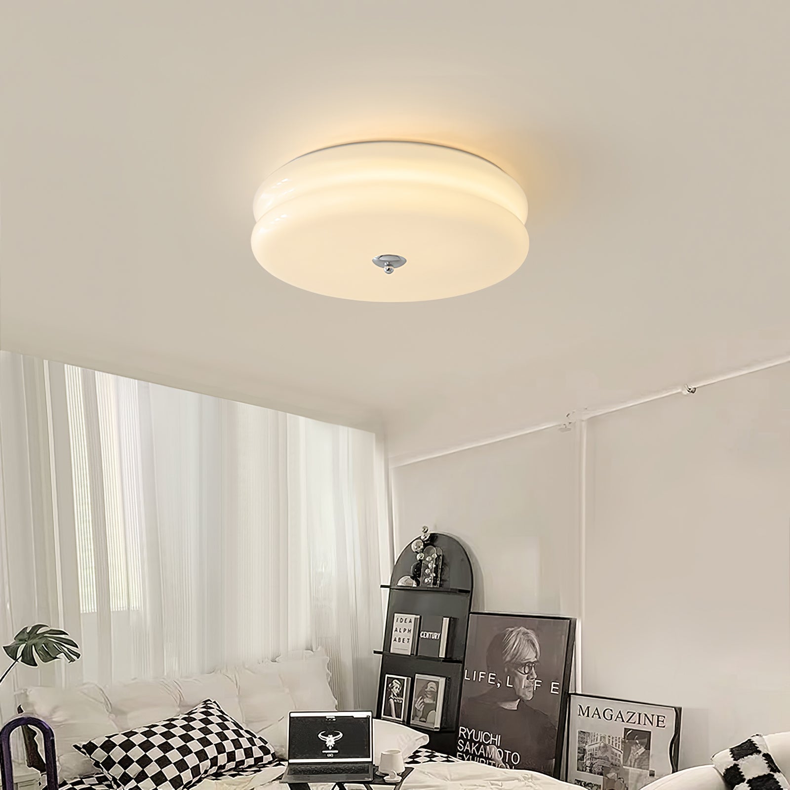 Art Deco Vintage Ceiling Light - Blowlighting