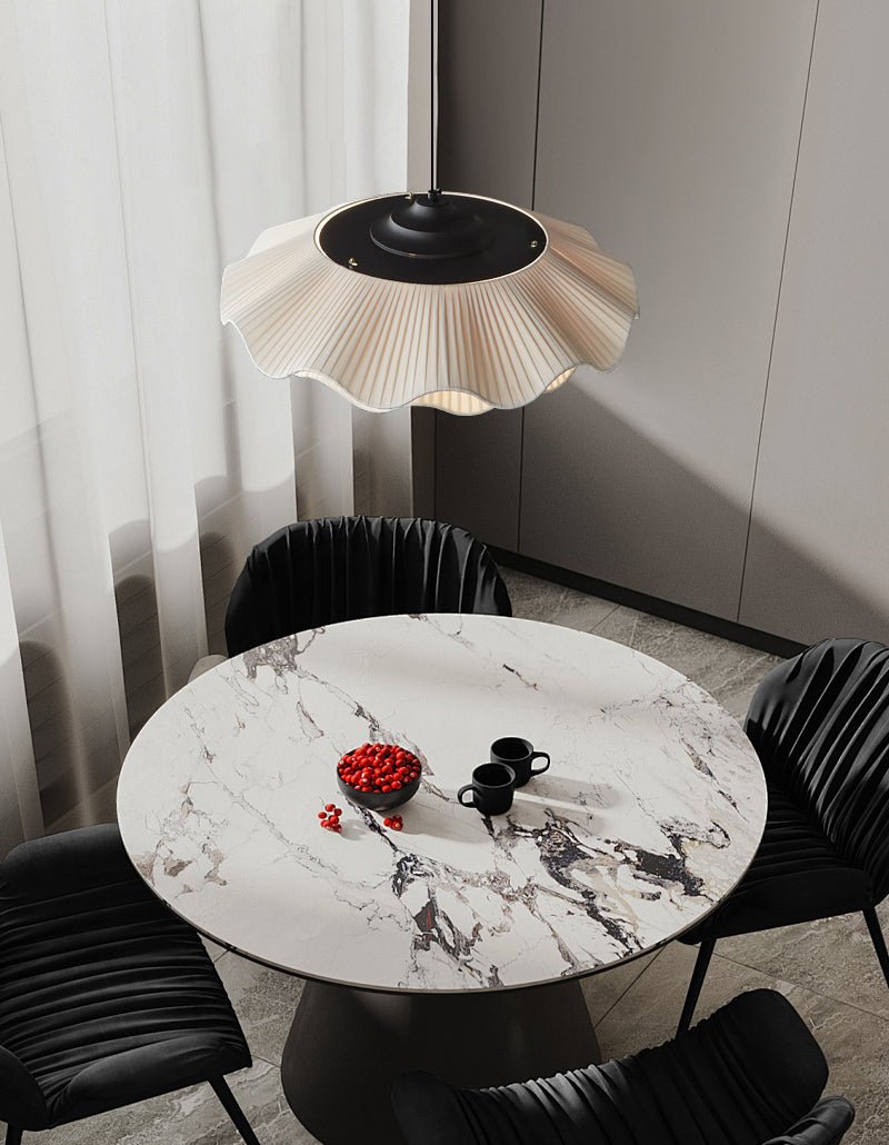 Arwen Fabric Wave Pendant Lamp - Blowlighting