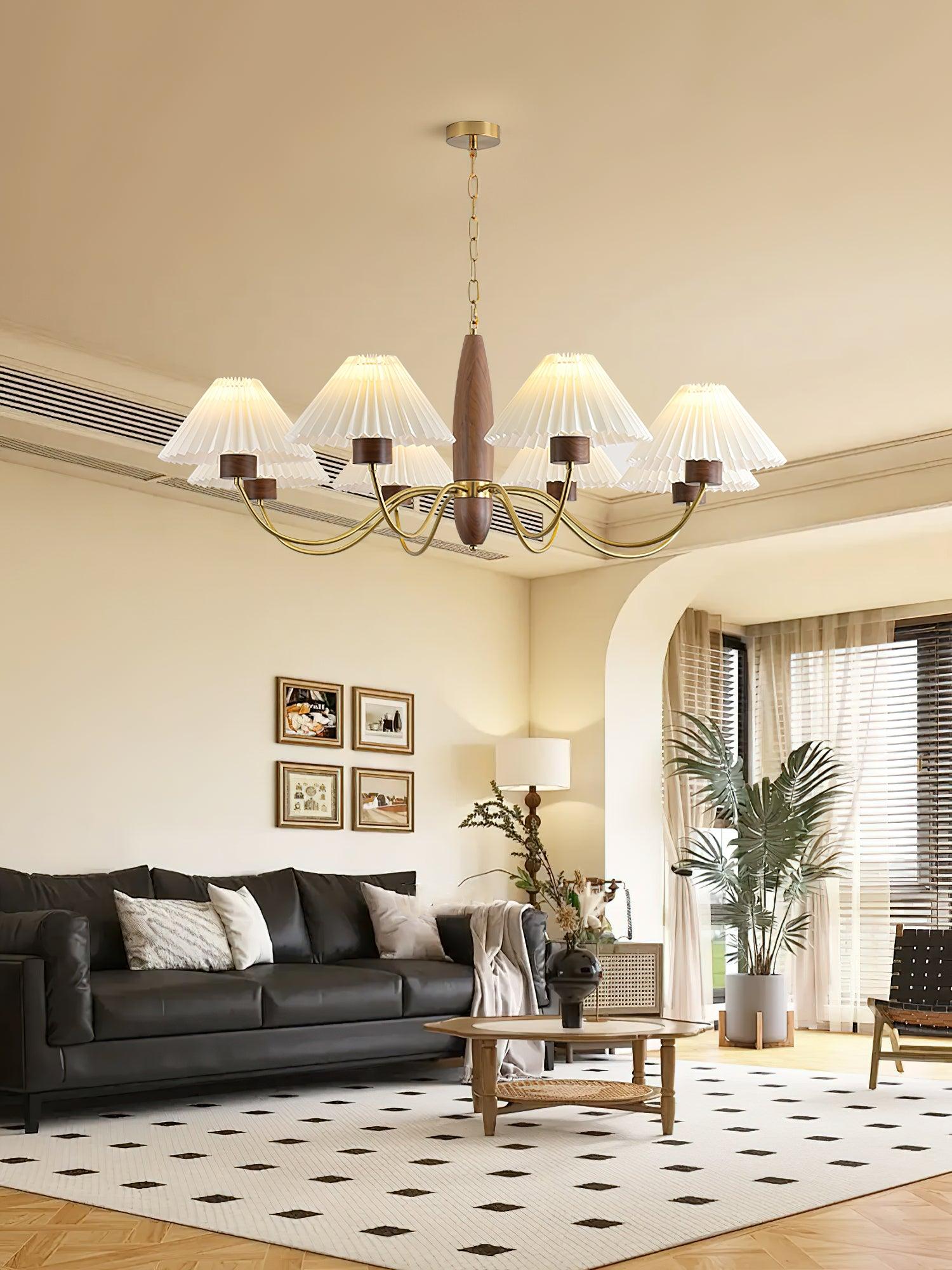 Asquith Chandelier - Blowlighting
