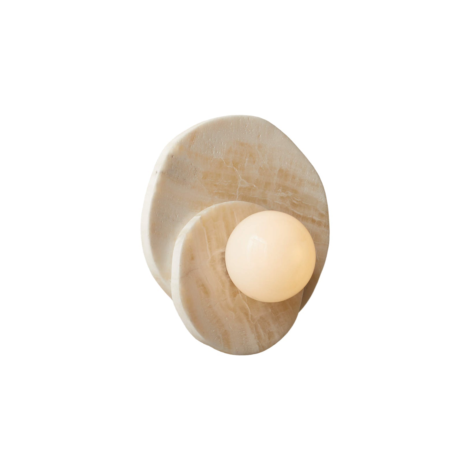 Alorarae Organic Alabaster Wall Light - Blowlighting