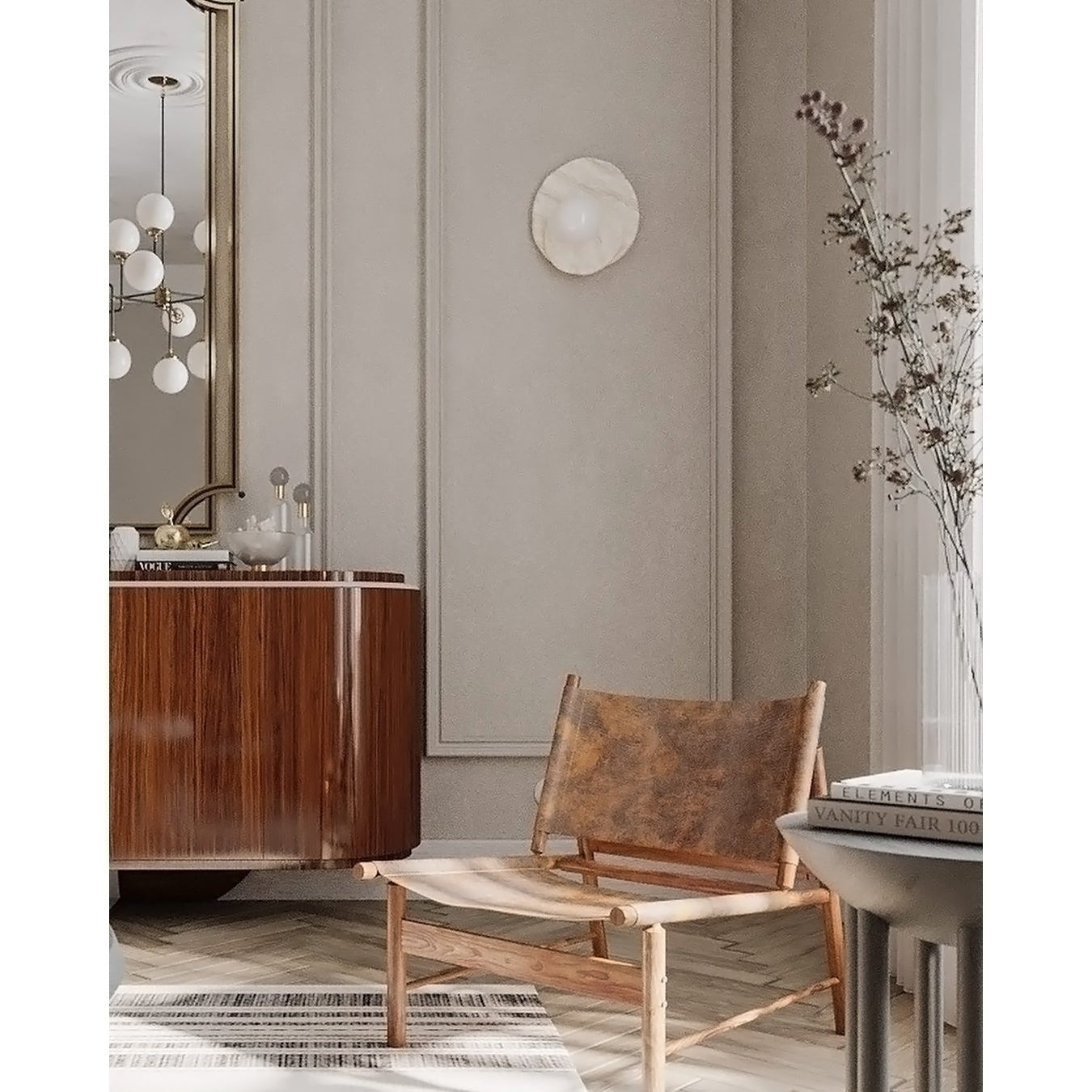 Alorarae Organic Alabaster Wall Light - Blowlighting