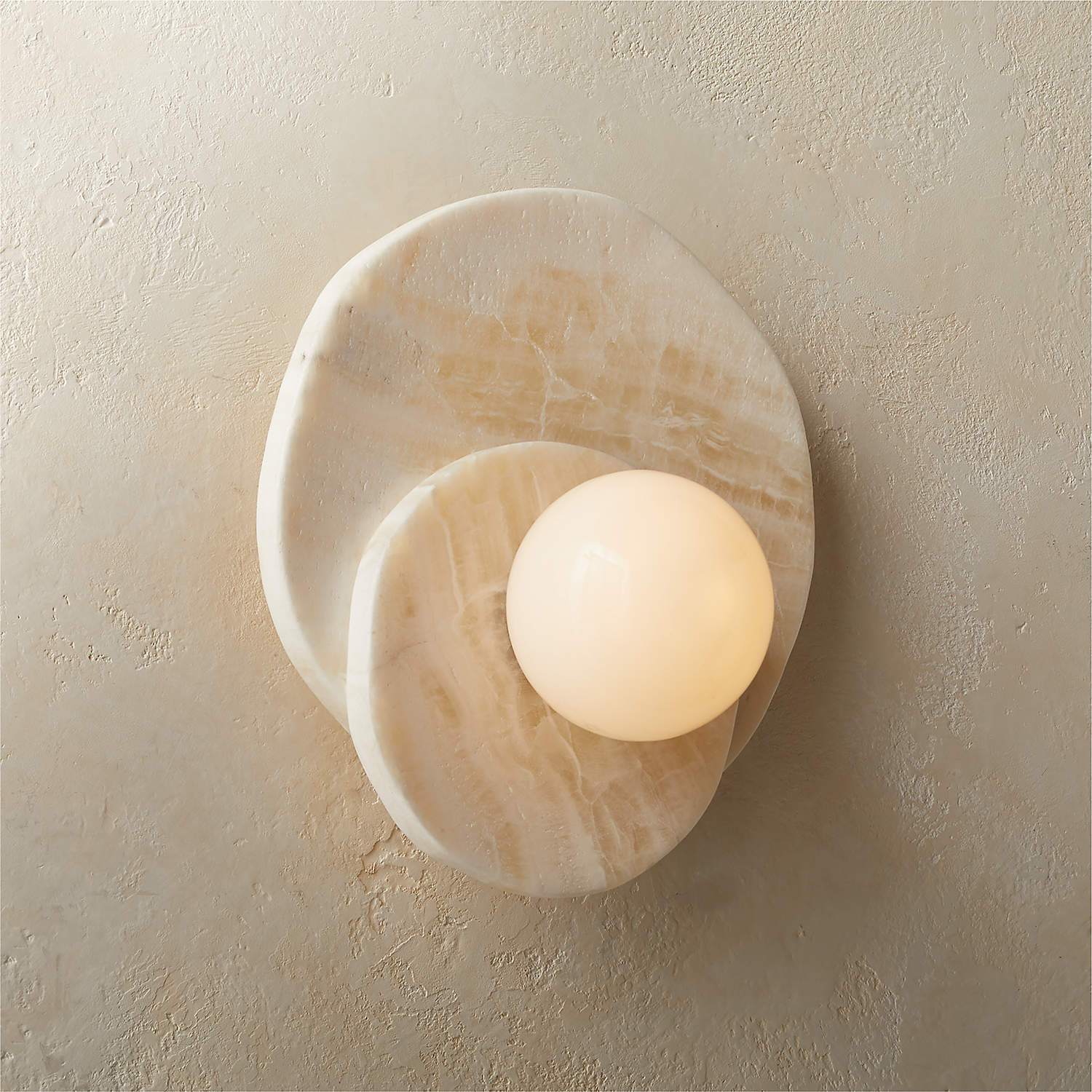 Alorarae Organic Alabaster Wall Light - Blowlighting