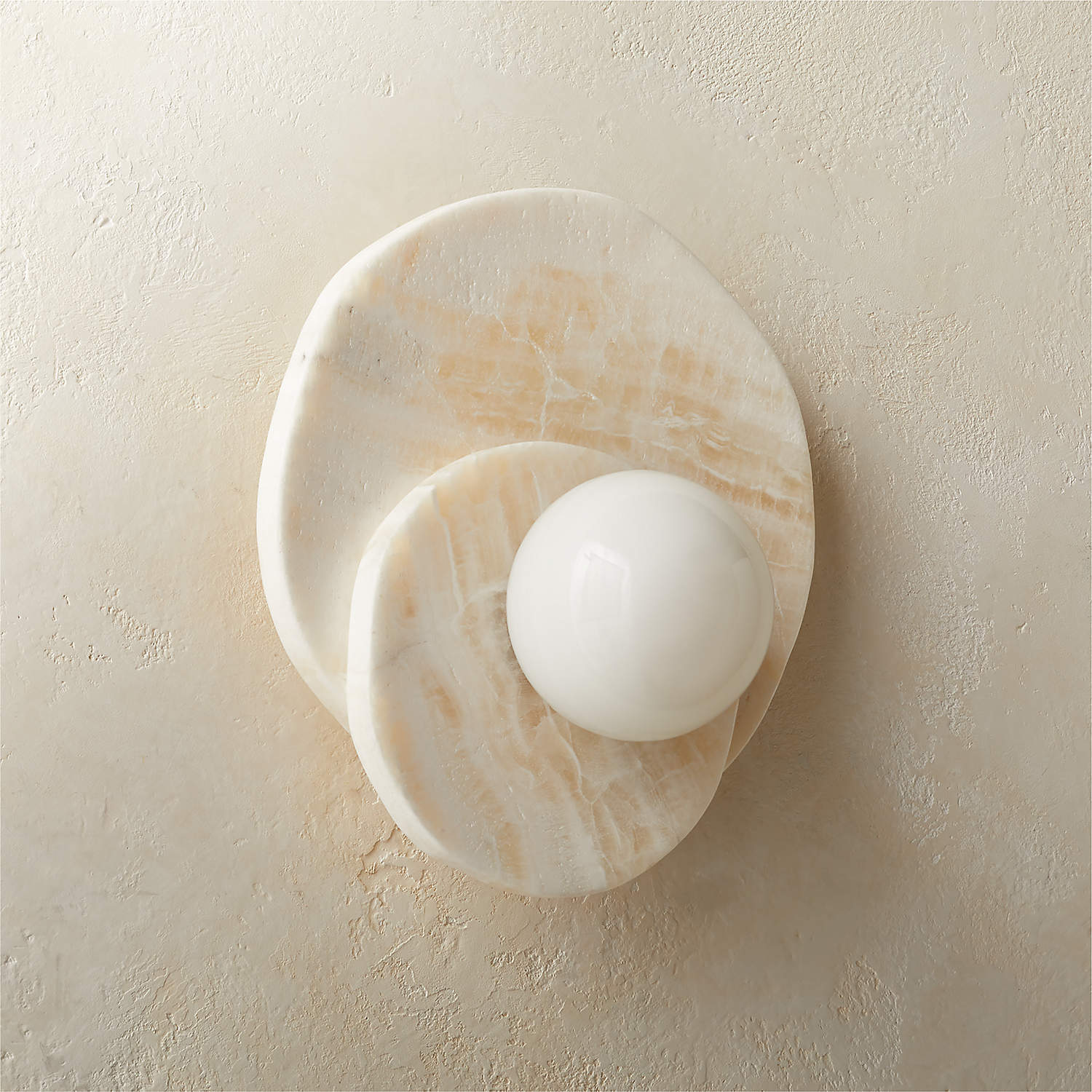Alorarae Organic Alabaster Wall Light - Blowlighting