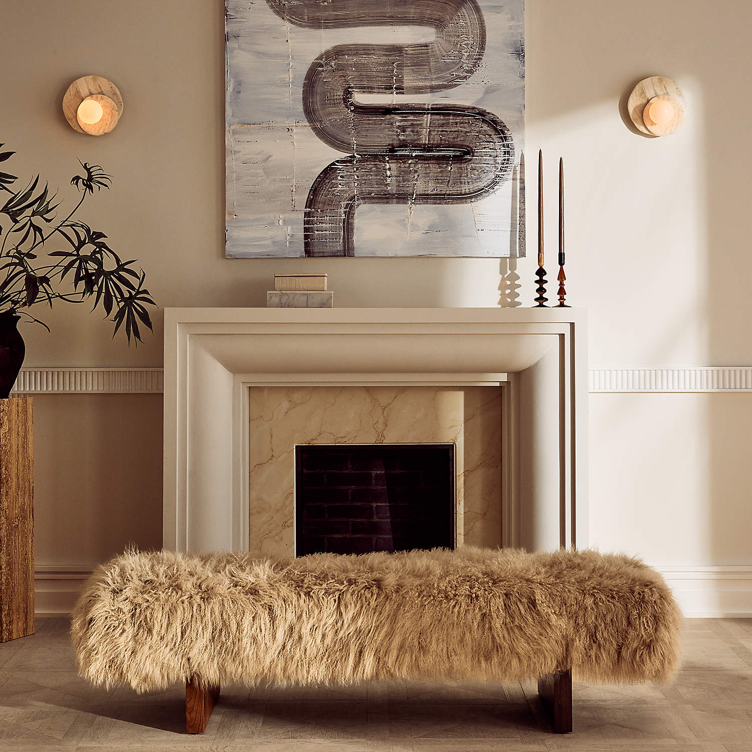 Alorarae Organic Alabaster Wall Light - Blowlighting