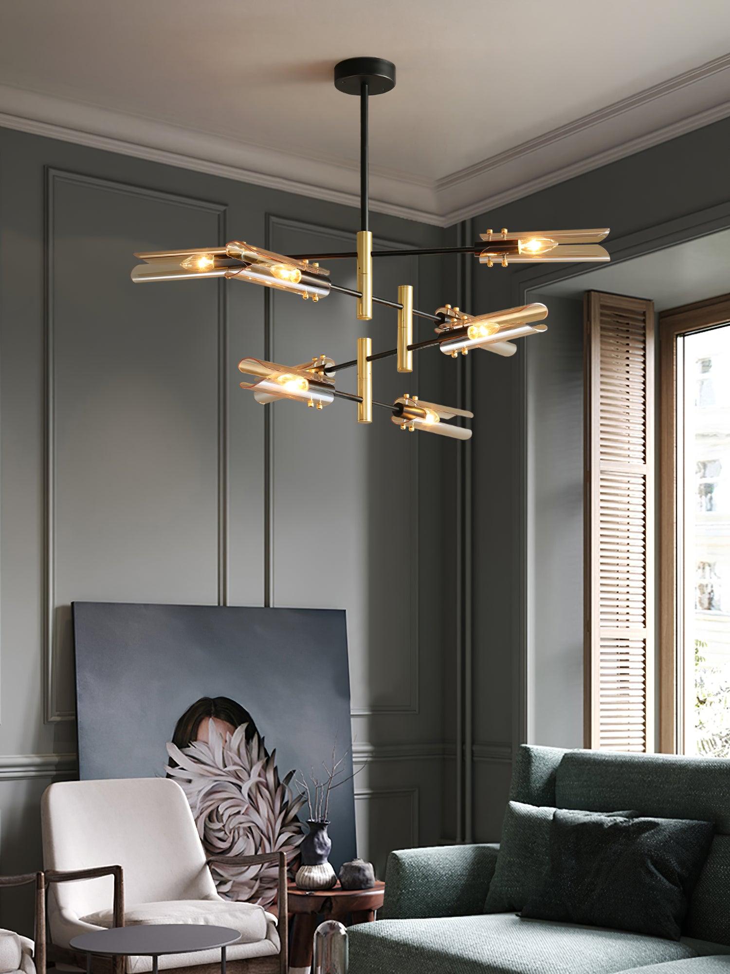 Astrid Double Chandelier - Blowlighting
