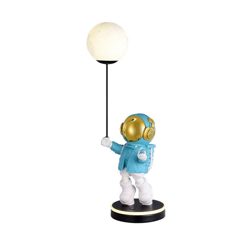 Astronaut and Planet Lamp - Blowlighting