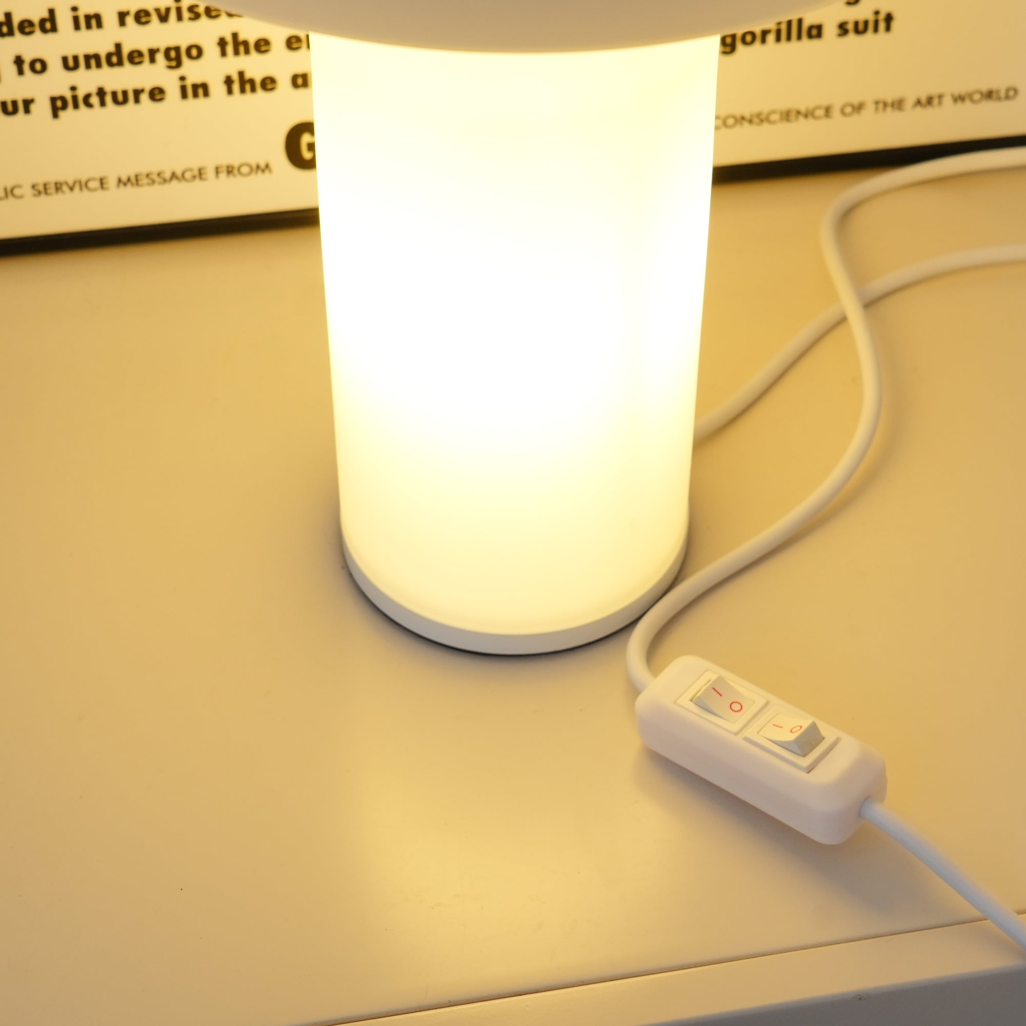 Atollo Glass Table Lamp - Blowlighting
