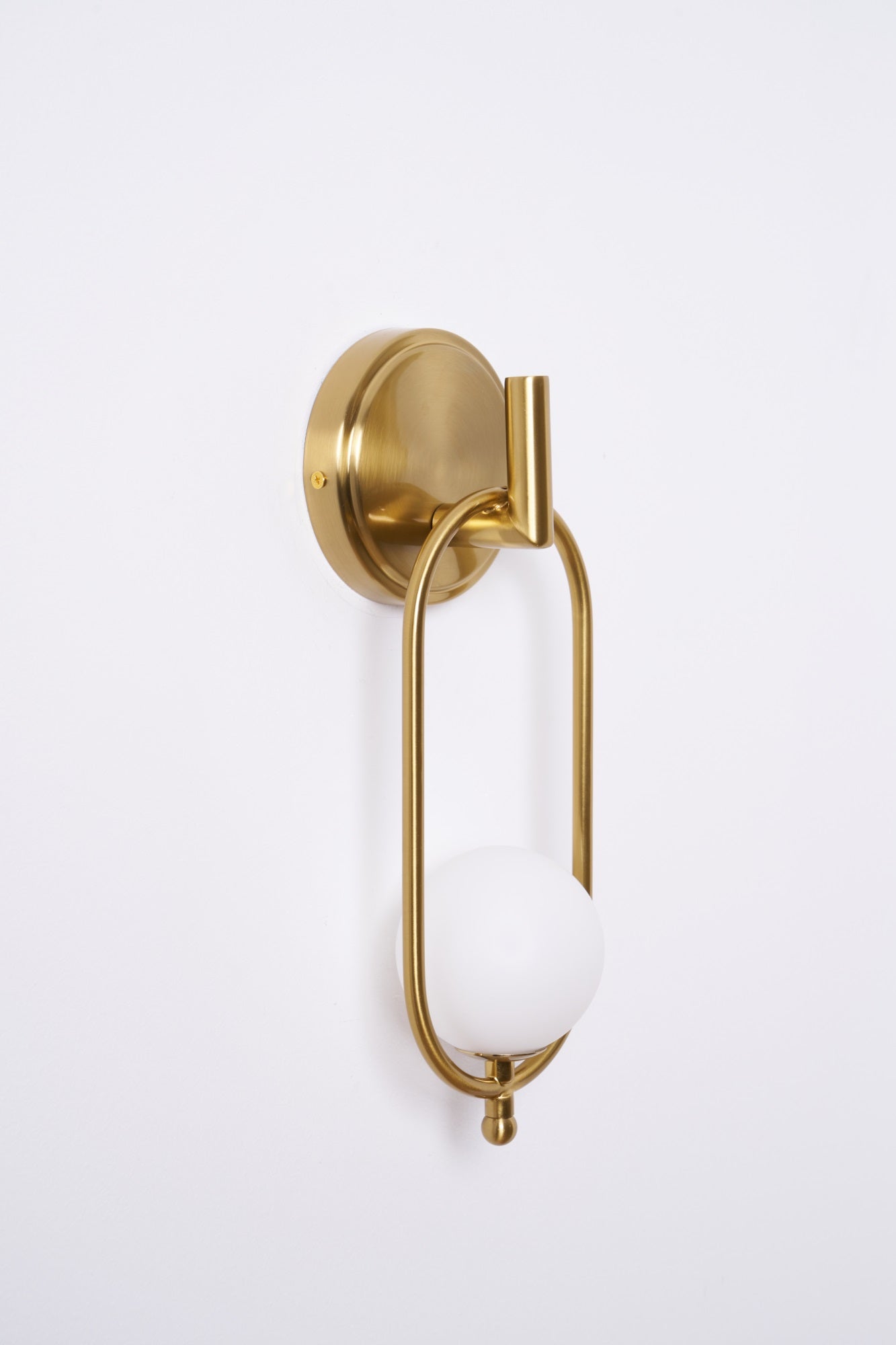 Cumirisra Modern Minimalist Brass Glass Wall Light - Blowlighting