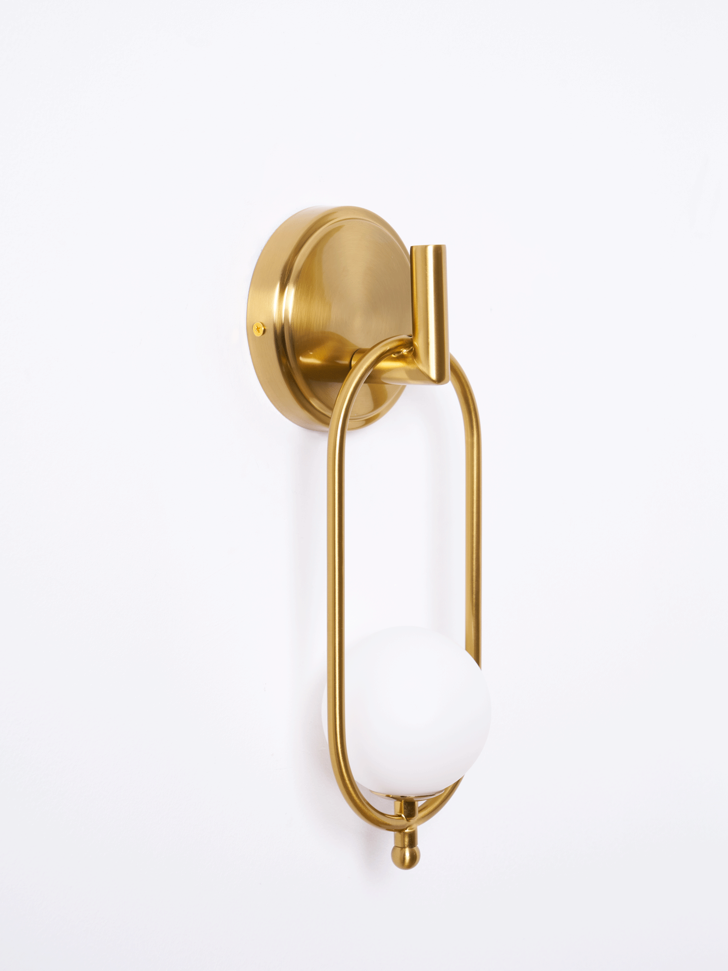 Cumirisra Modern Minimalist Brass Glass Wall Light - Blowlighting