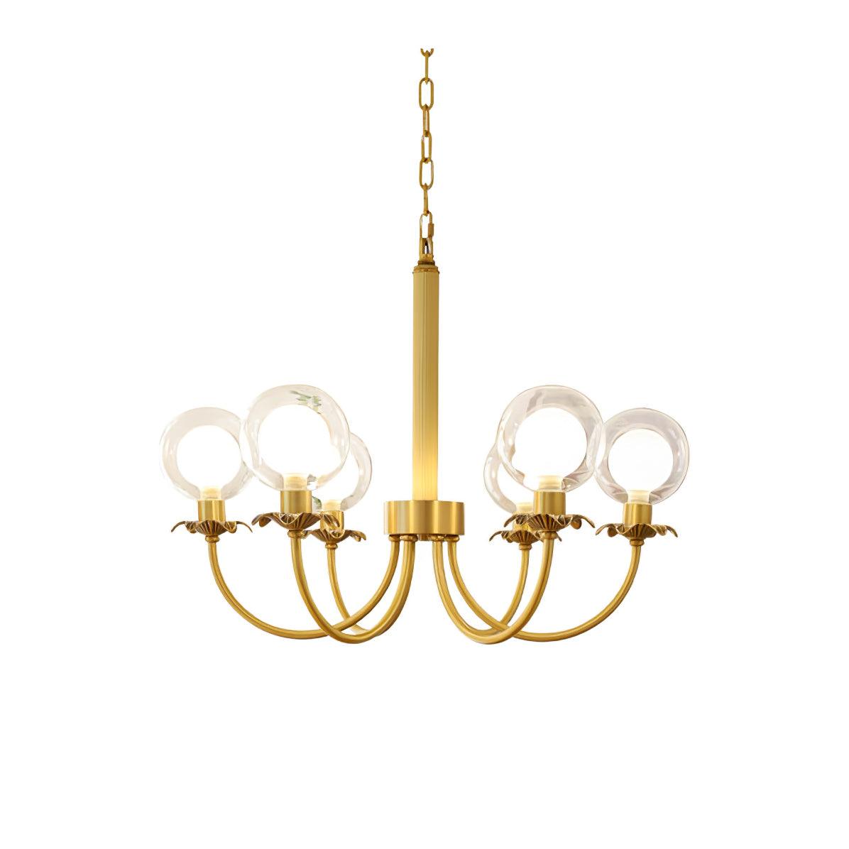 Crown Classic Glass Chandelier - Blowlighting