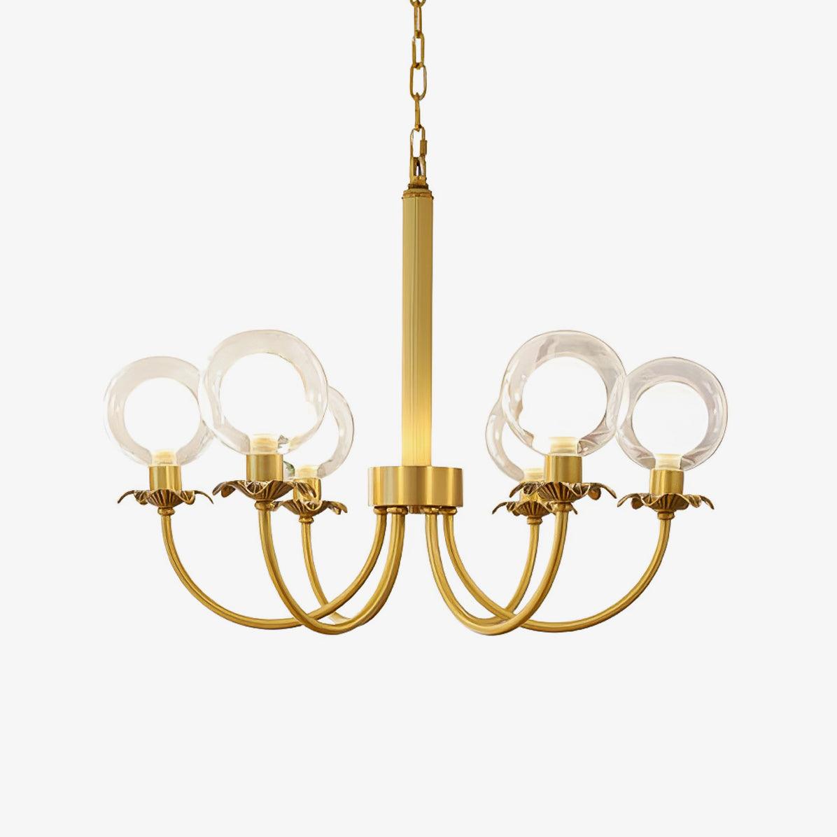 Crown Classic Glass Chandelier - Blowlighting