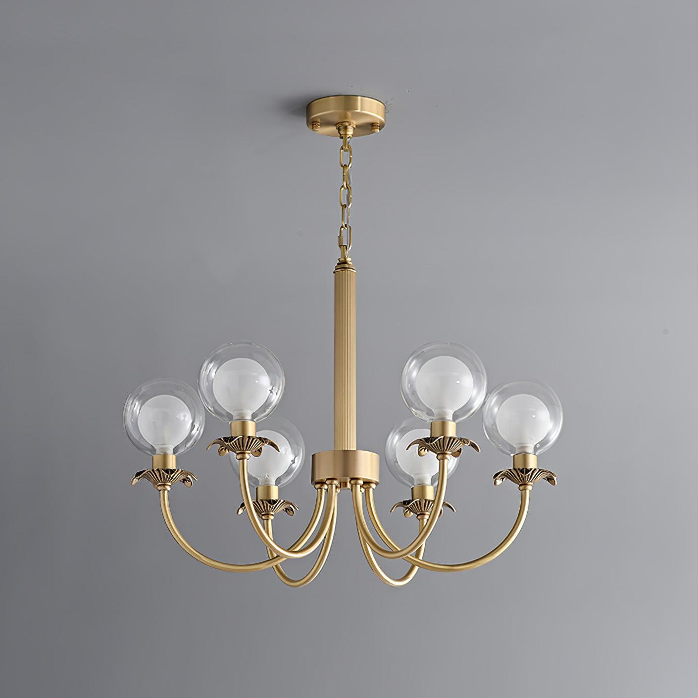 Crown Classic Glass Chandelier - Blowlighting