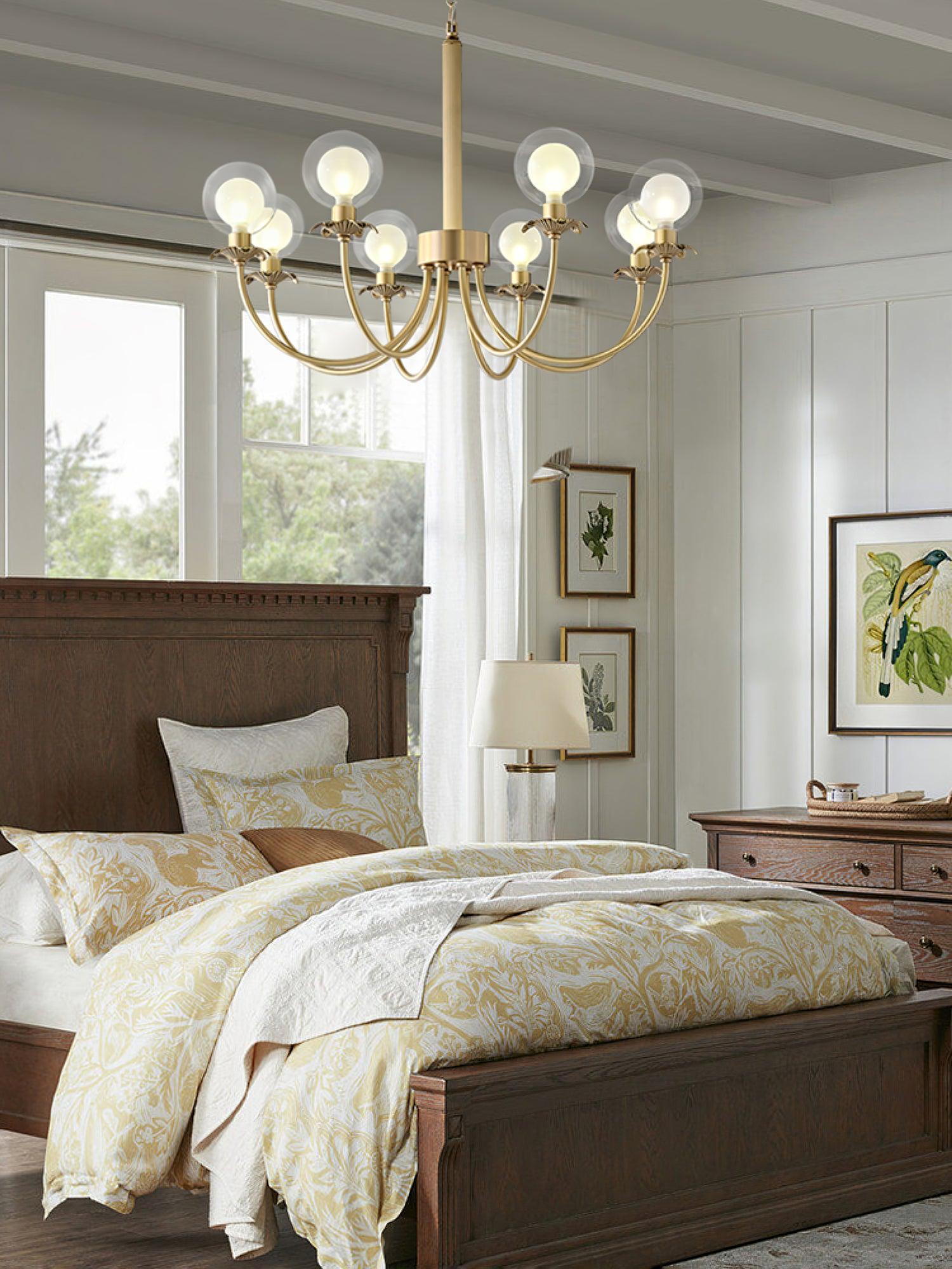 Crown Classic Glass Chandelier - Blowlighting