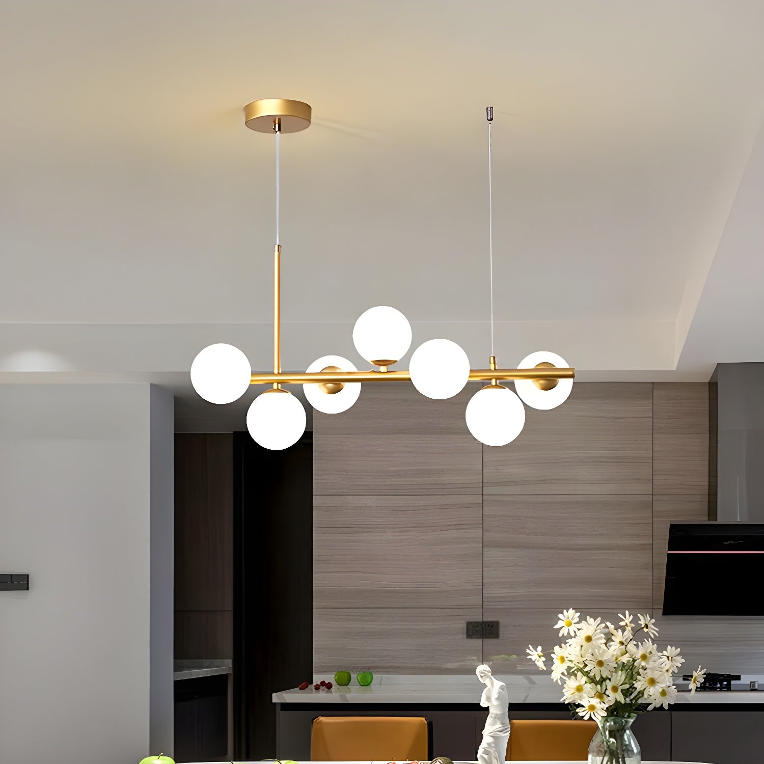 Aurelia Globe Chandelier - Blowlighting