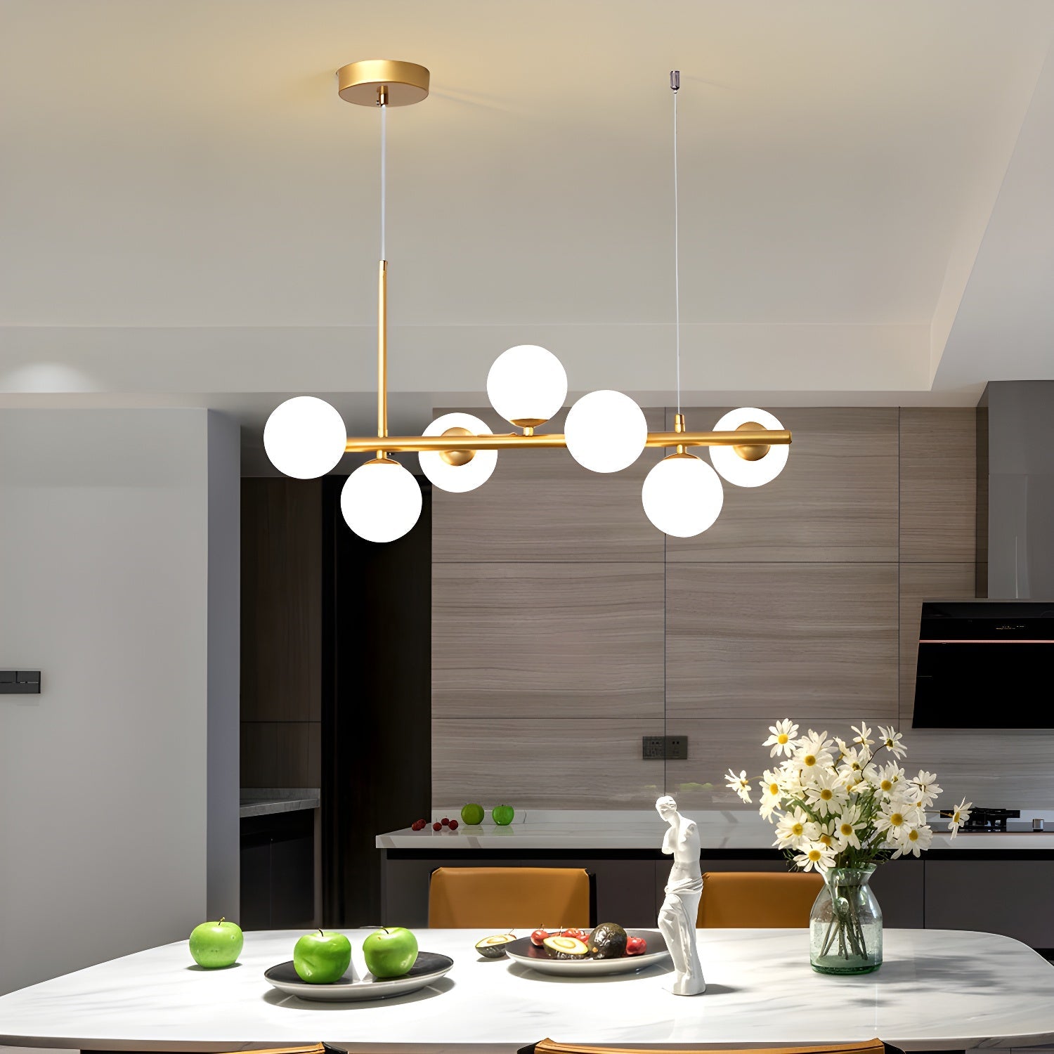 Aurelia Globe Chandelier - Blowlighting