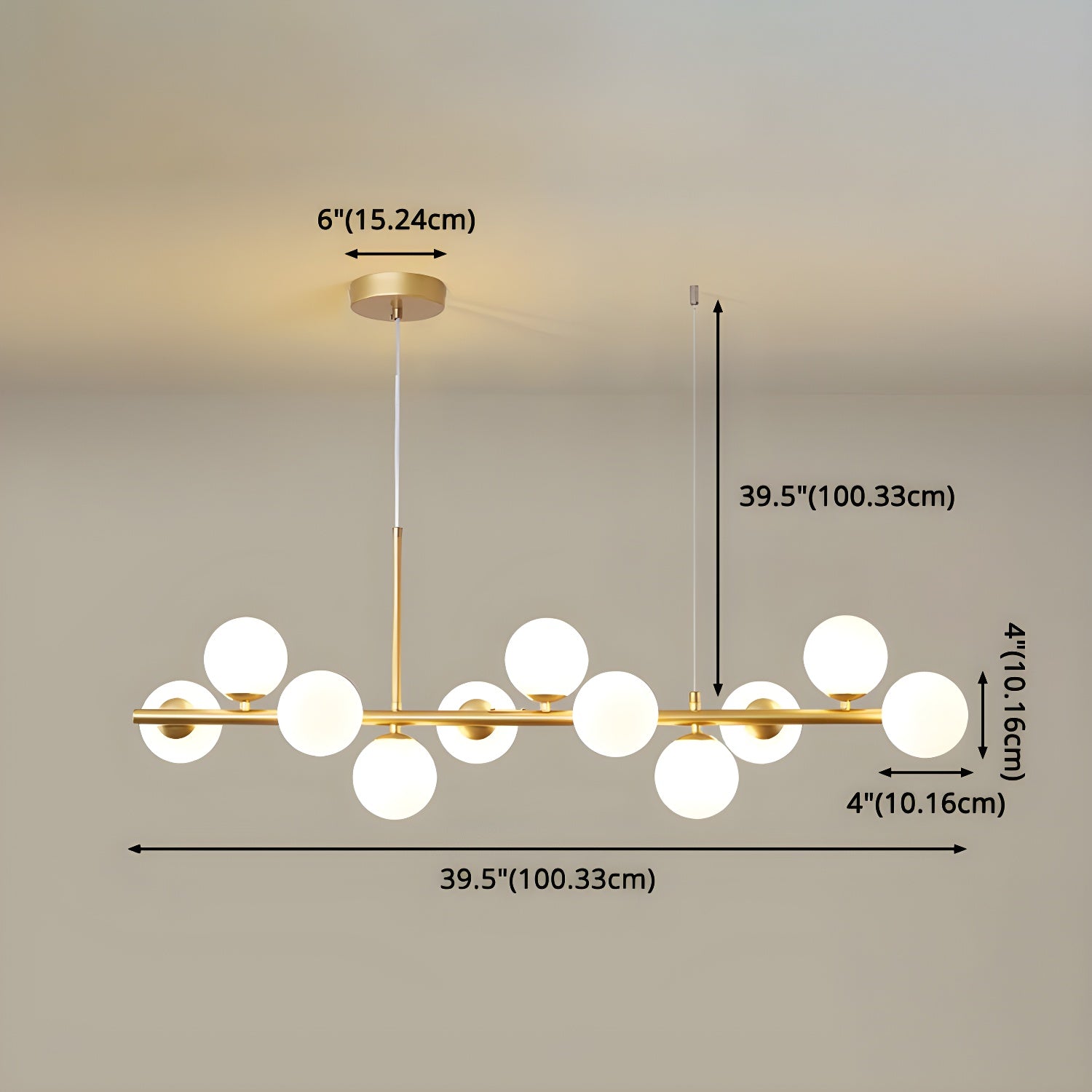 Aurelia Globe Chandelier - Blowlighting