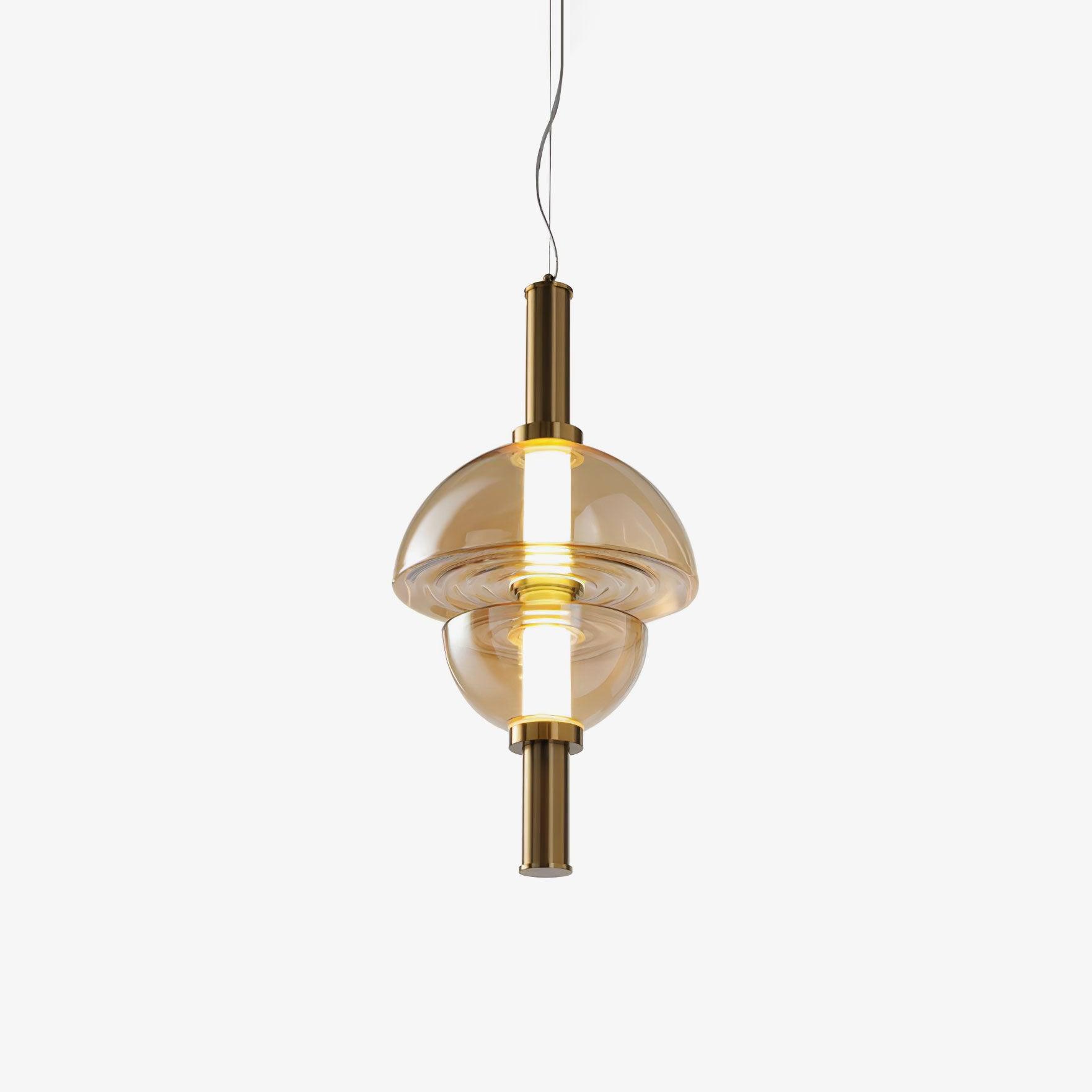Aura Contemporar Glass Pendant Lamp - Blowlighting