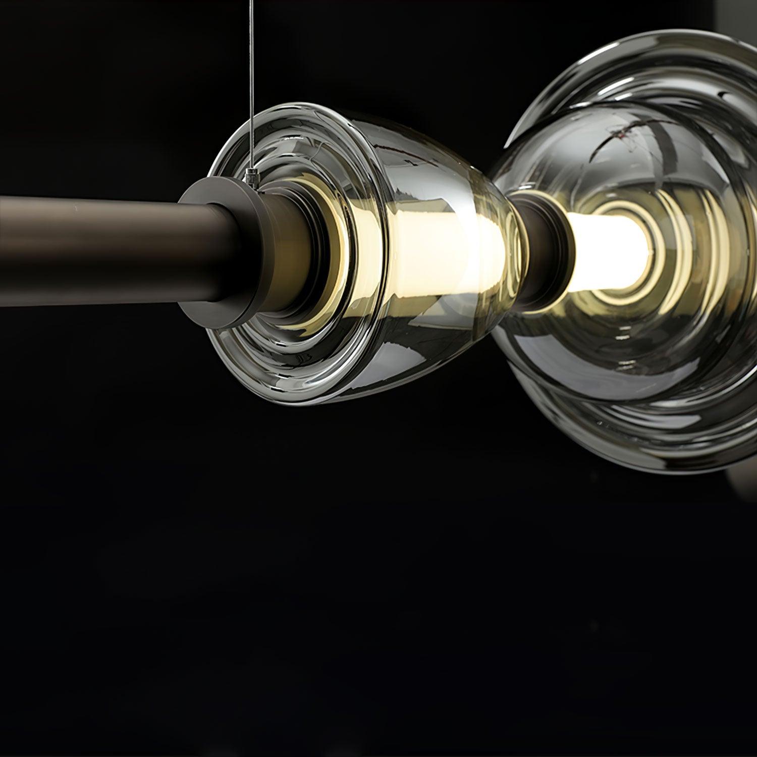 Aura Contemporar Glass Pendant Lamp - Blowlighting