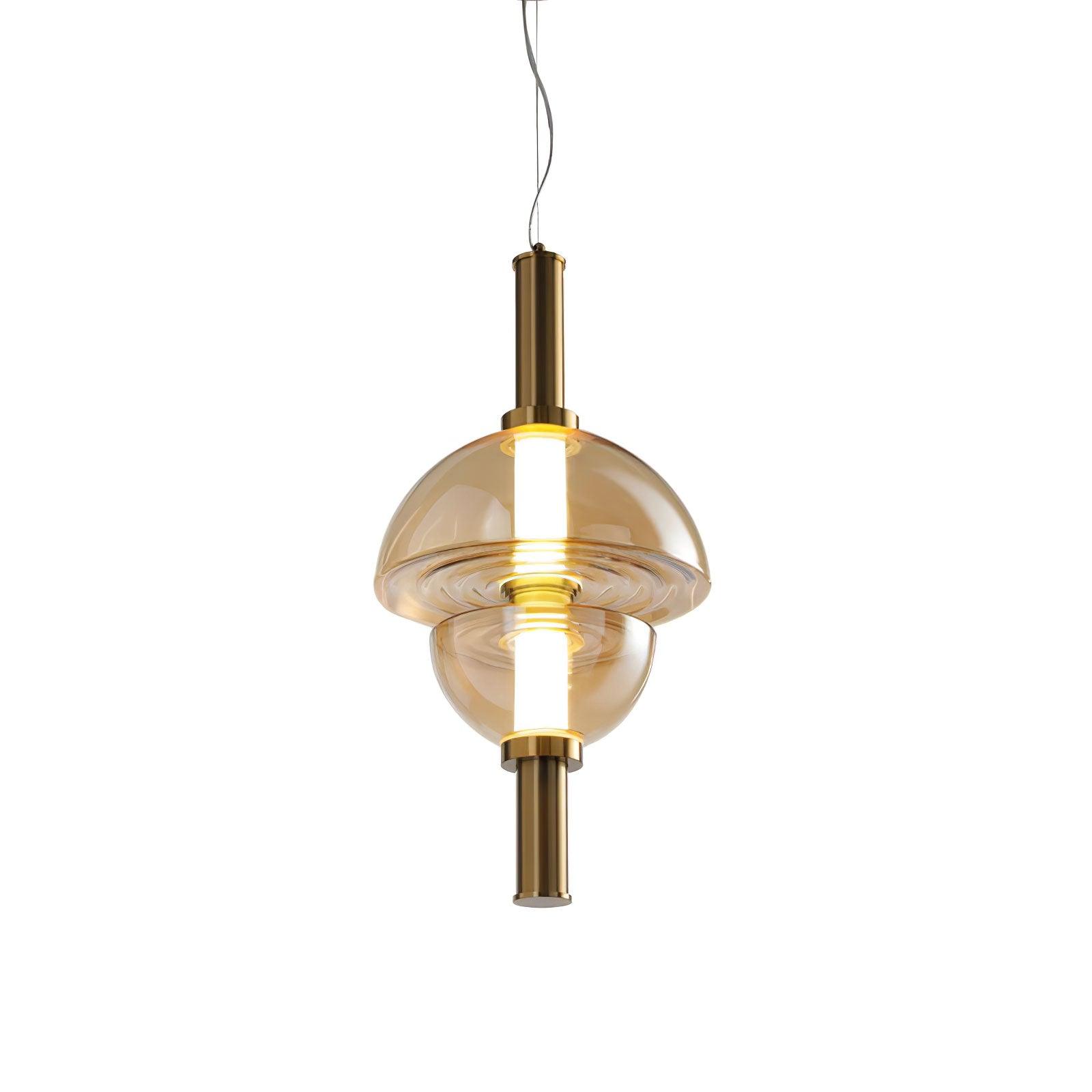 Aura Contemporar Glass Pendant Lamp - Blowlighting