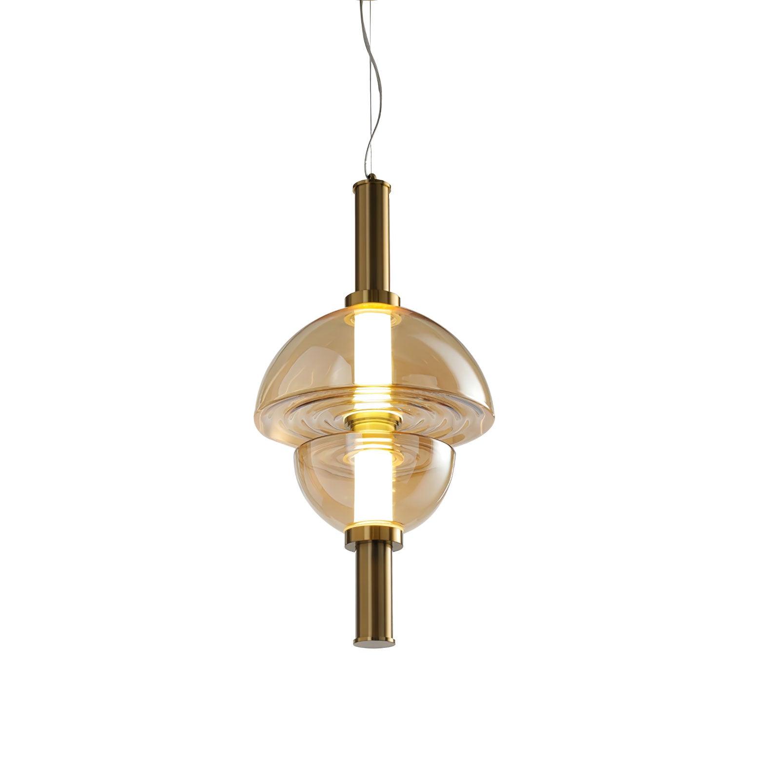 Aura Contemporar Glass Pendant Lamp - Blowlighting