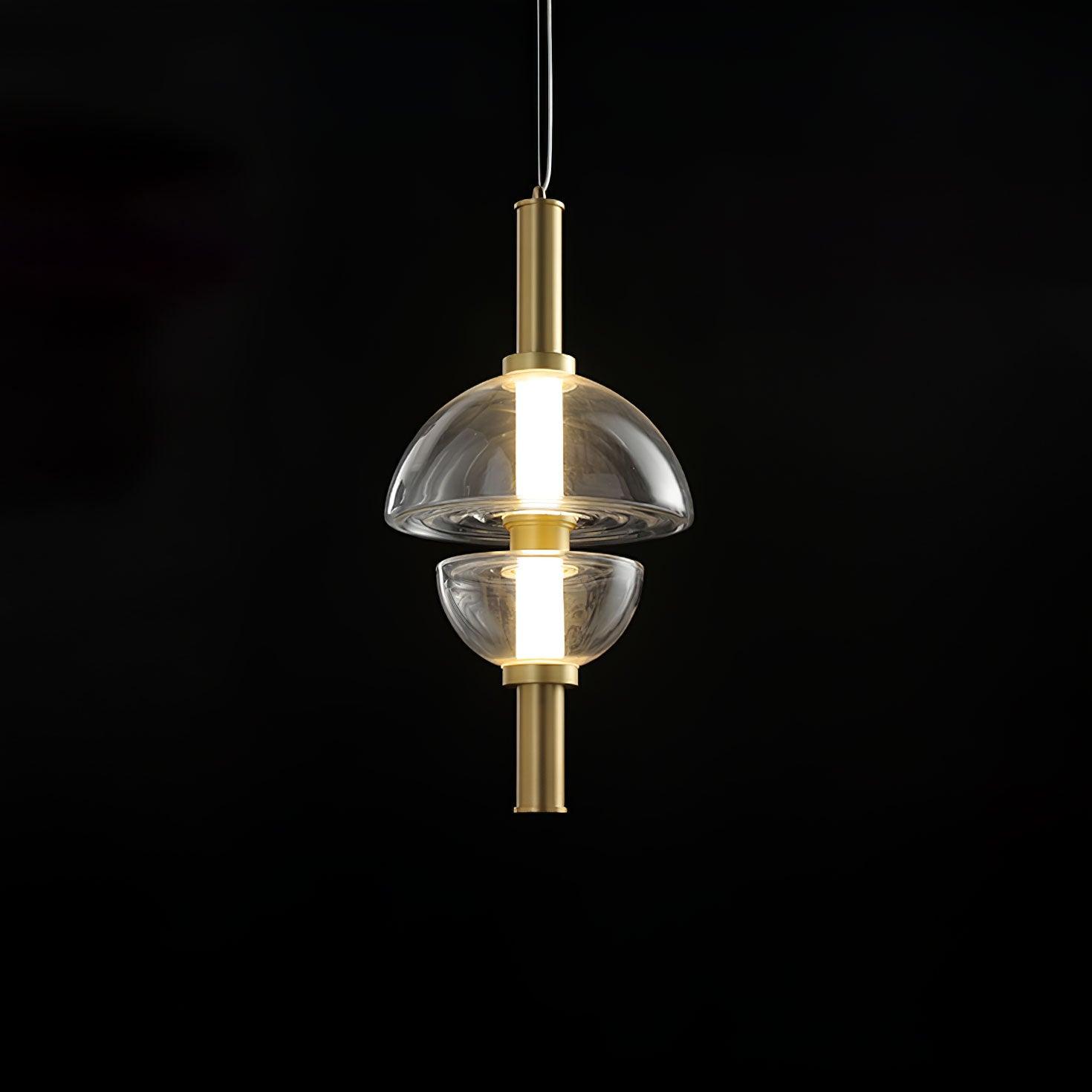 Aura Contemporar Glass Pendant Lamp - Blowlighting